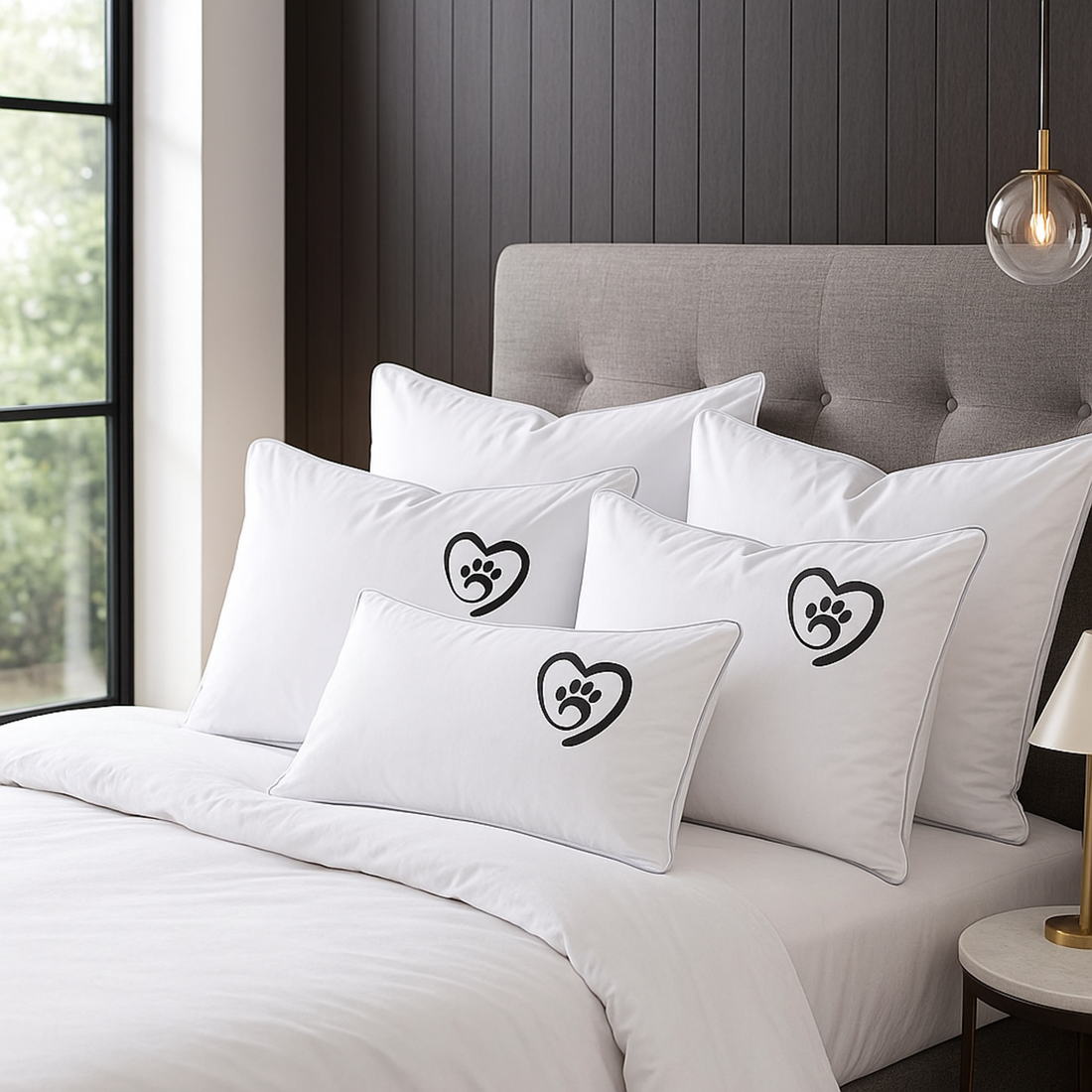 Oreiller mémoire de forme et microfibre, soutien cervical - Collection Soft Memory