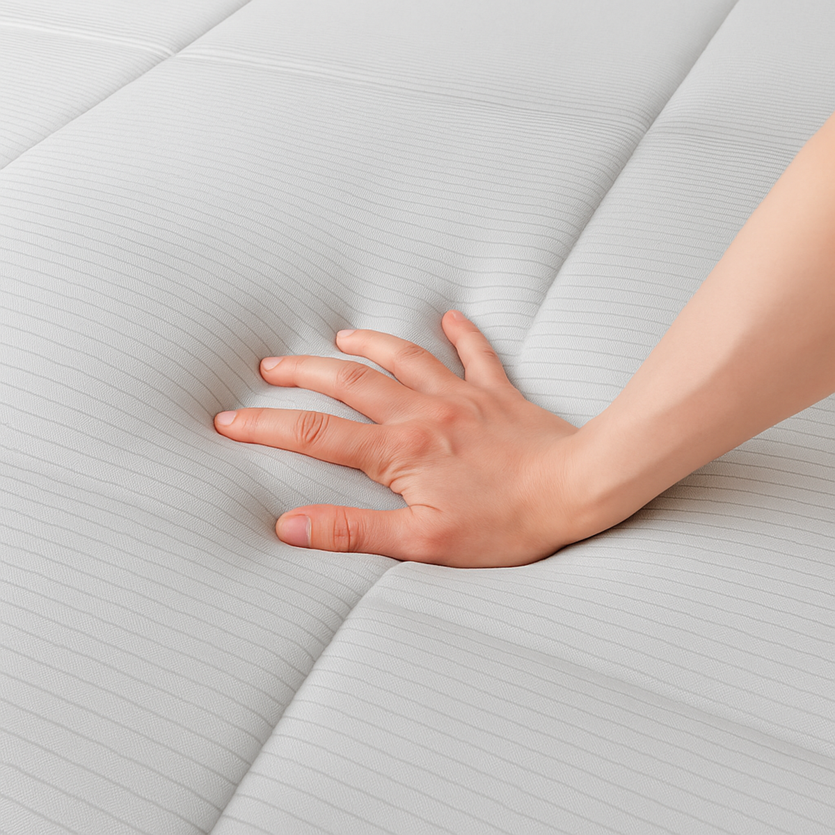 Matelas 100% mémoire de forme, 25 cm, soulagement lombaire - Collection Duo Confort