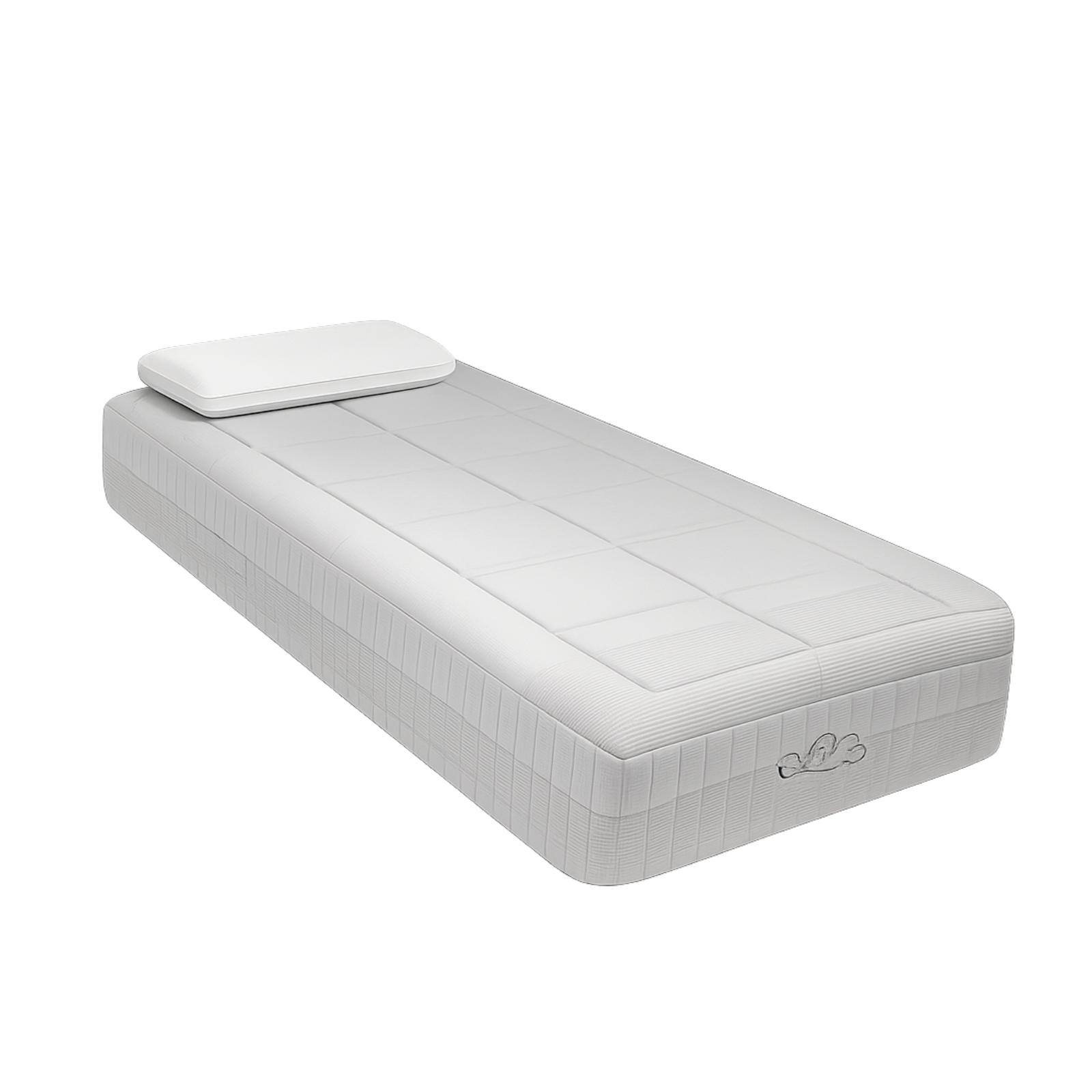 Matelas mémoire de forme 27 cm, spécial lombaires et lit de relaxation électrique - Collection Duo Confort
