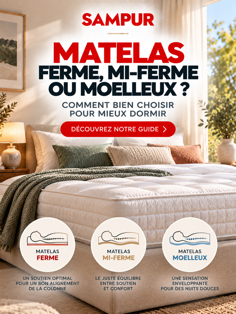 Surmatelas pour matelas trop vieux