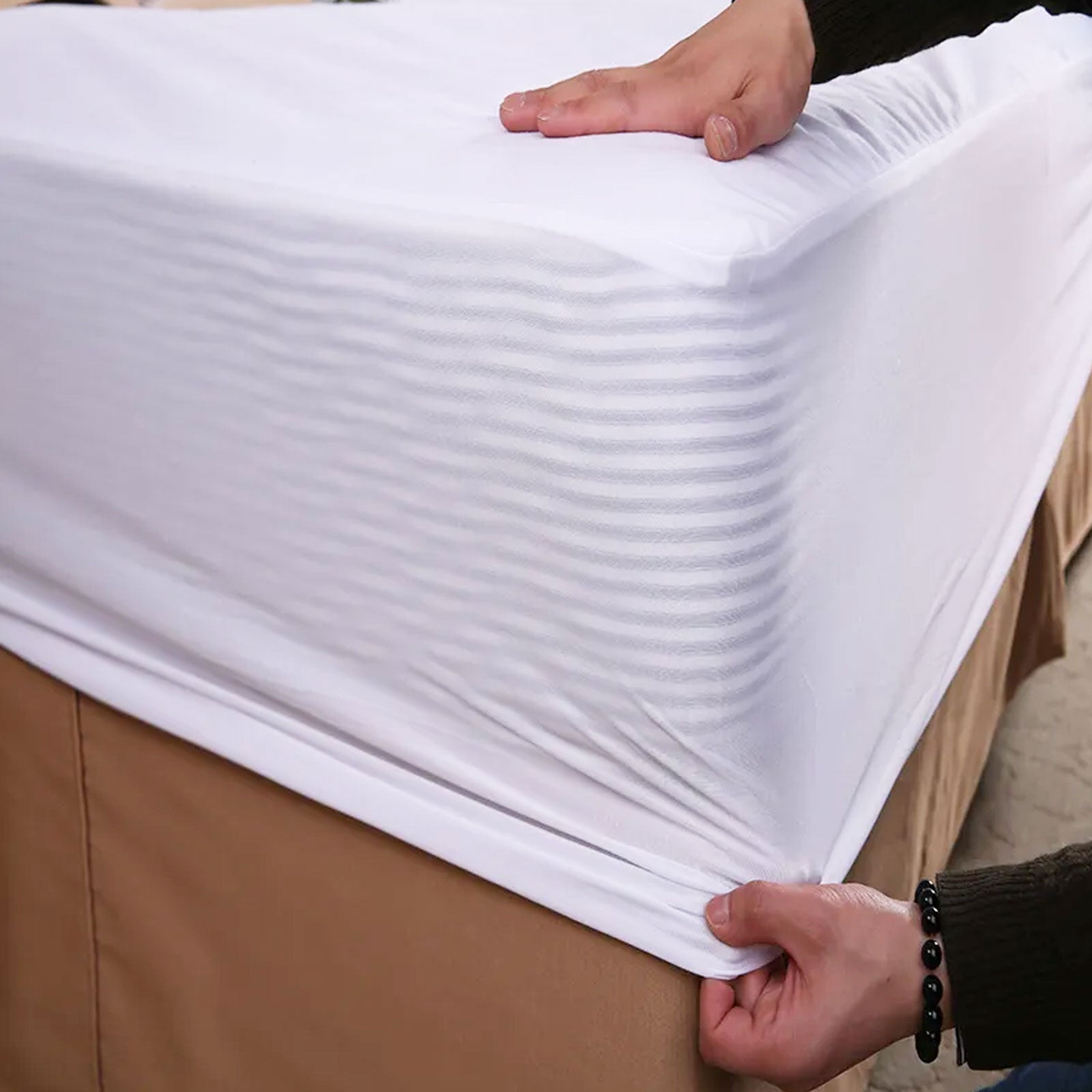 Drap housse Palace : Grand bonnet de 35cm extensible