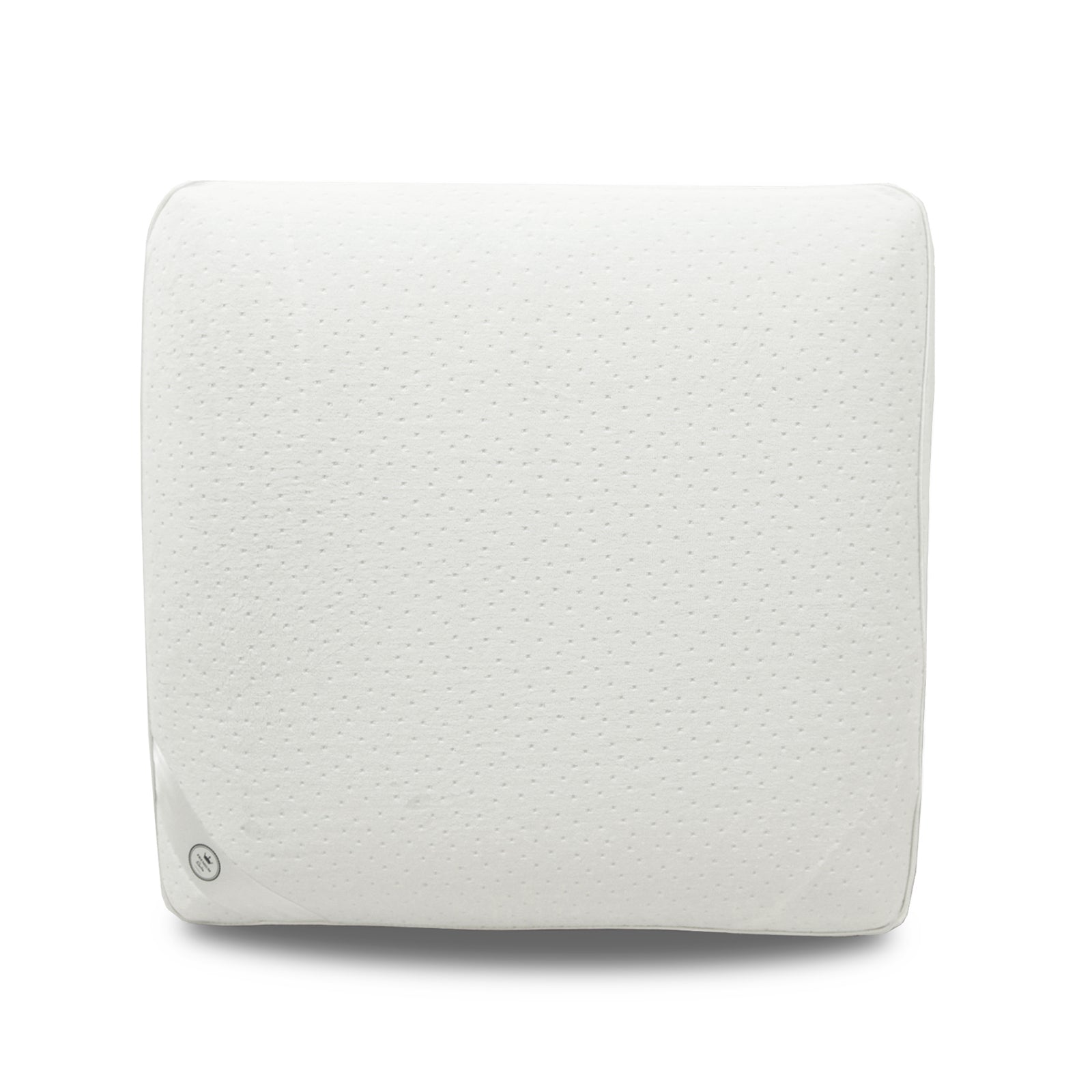 Memory foam pillow, micro-perforated, removable cover - Fantasia White Collection