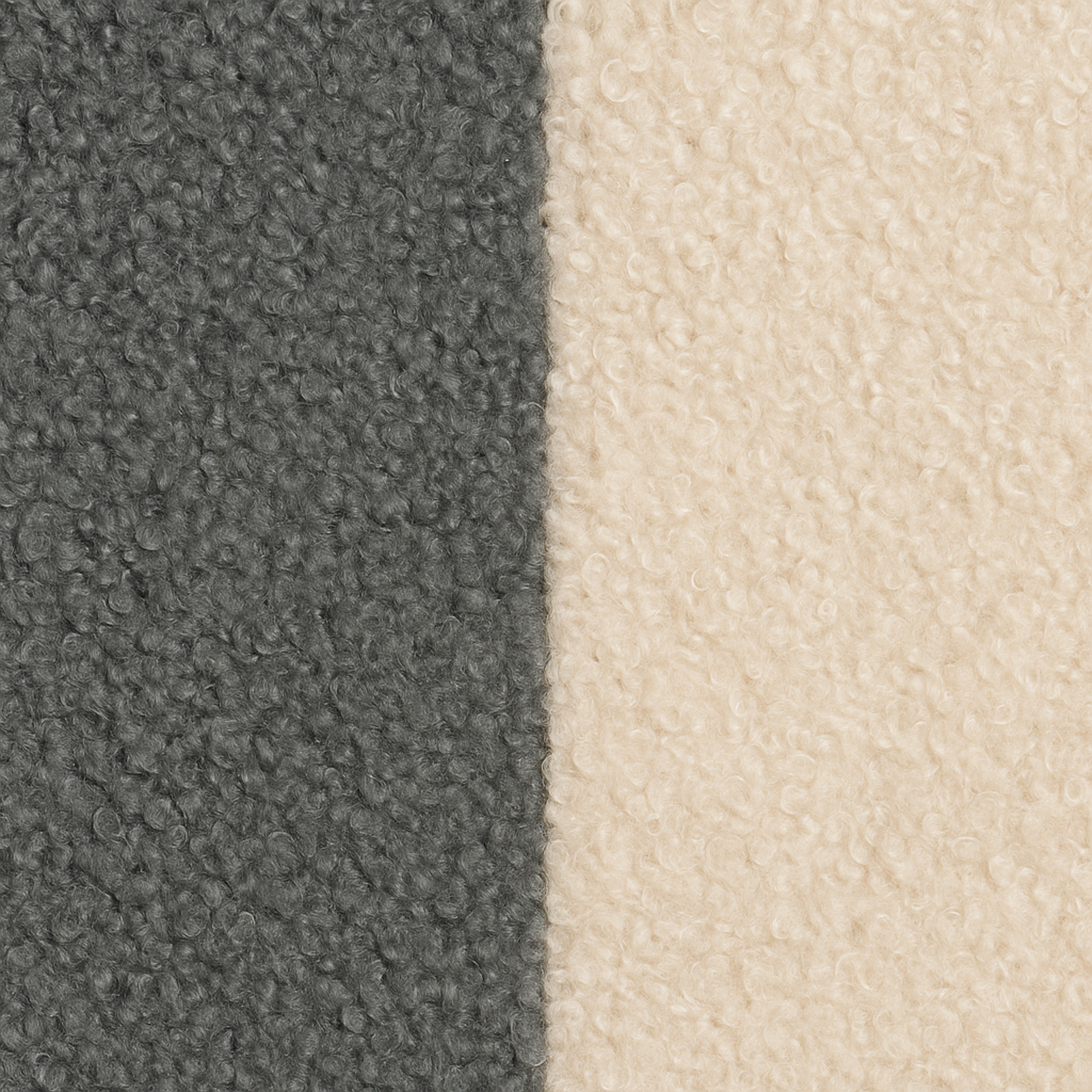 Electric storage bed with headboard, bouclé fabric, and remote control - Futura design collection