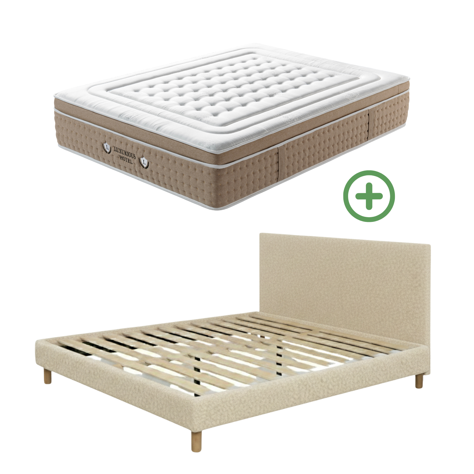 Cloud-Promo-Paket: Matratzenauflage + Bettdecke + Kissen