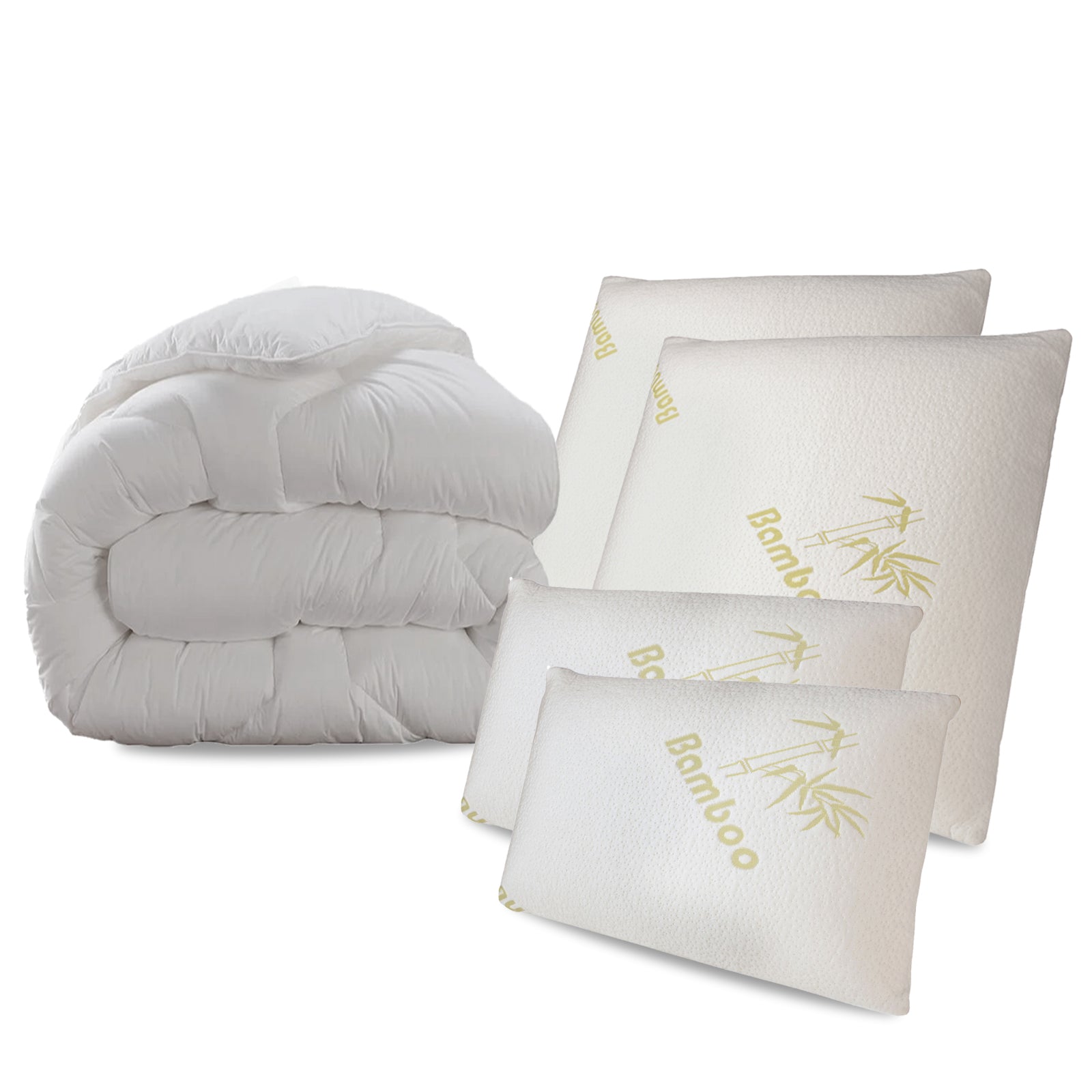 Pack Promo Diamant : Couette & Oreiller 40x70 cm & 60x60 cm