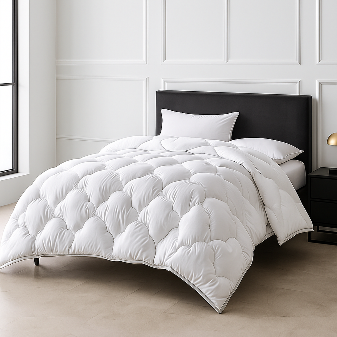 Couette hiver très chaude, aération optimisée - Collection Luxe 3D