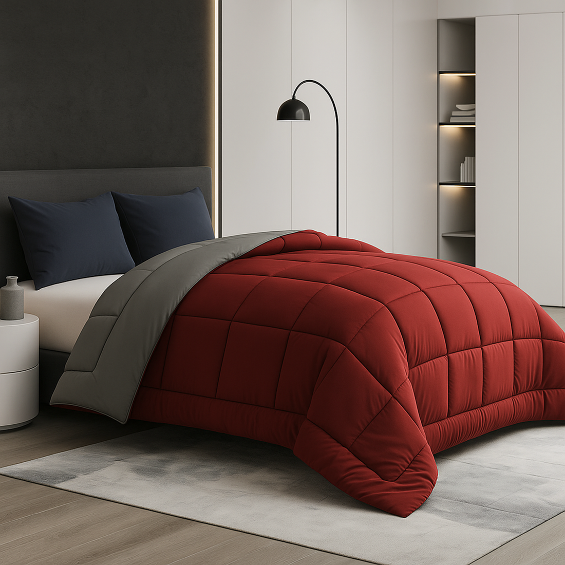 Couette chaude respirante, hypoallergénique - Collection Dream Red