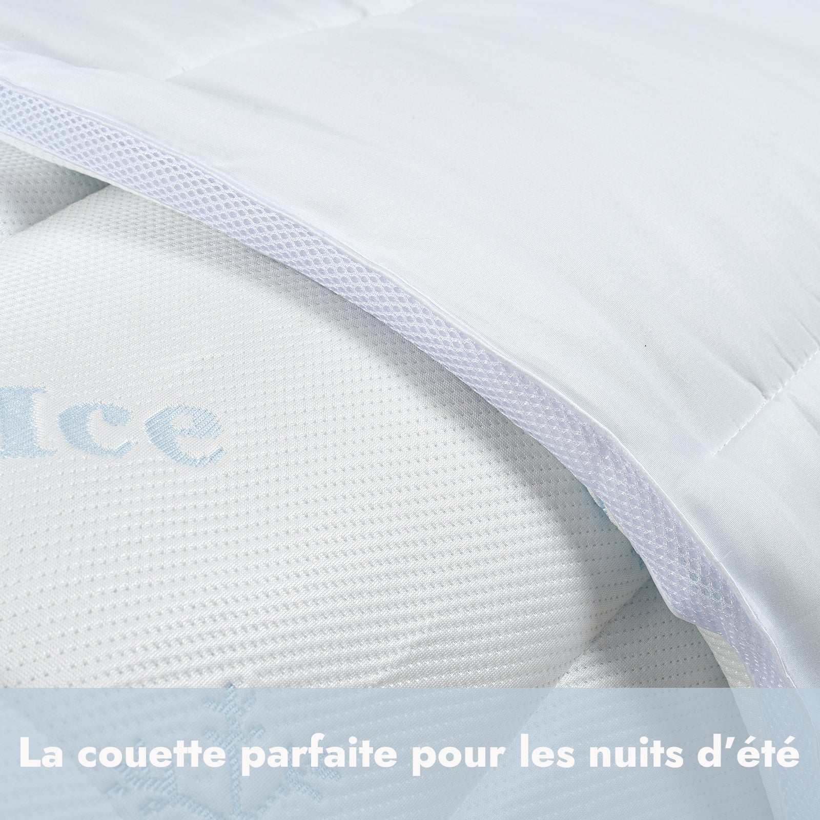 Couette été rafraîchissante, tissu Ice Cool 300 g/m² - Collection Été