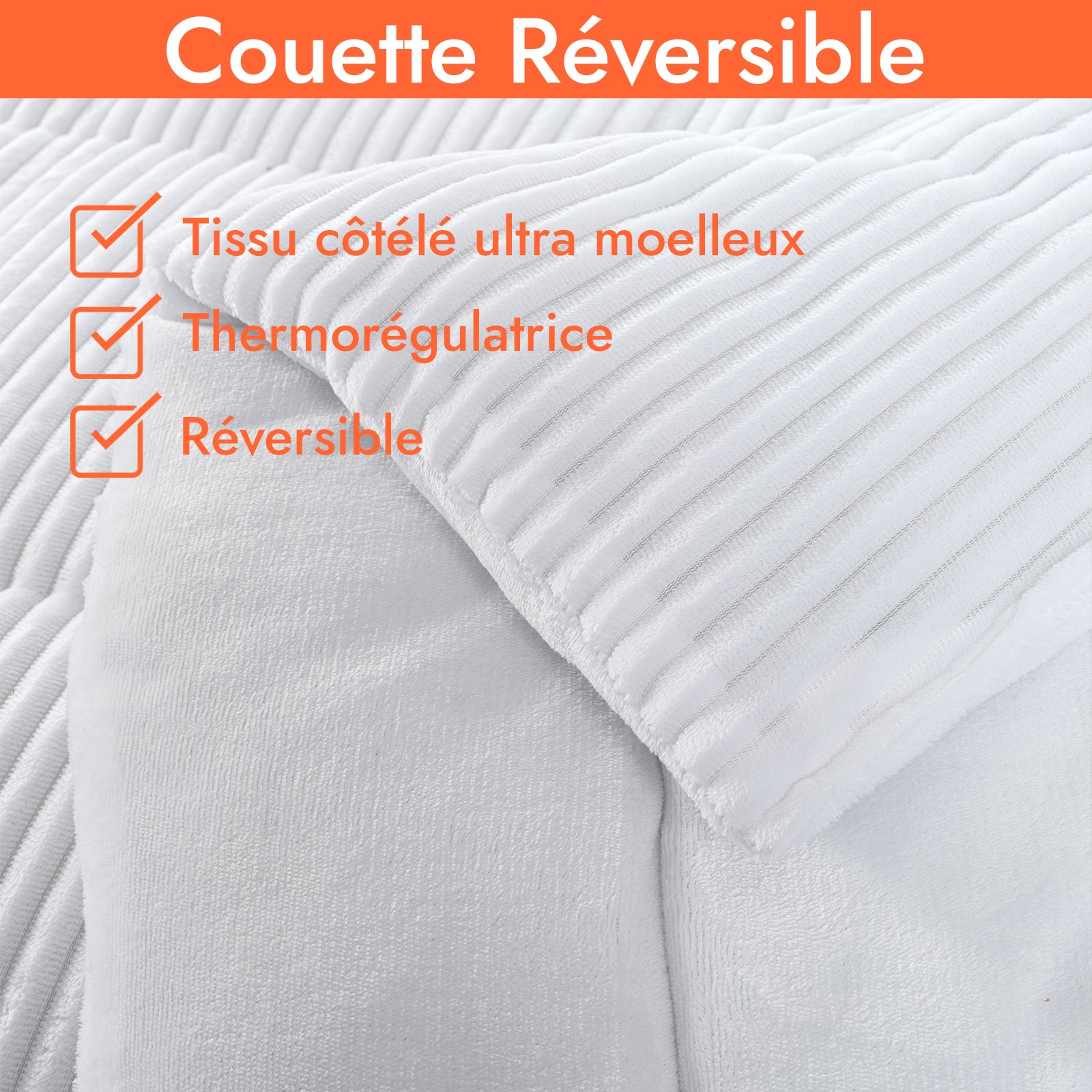 Couette Coton Club : haut de gamme et réversible