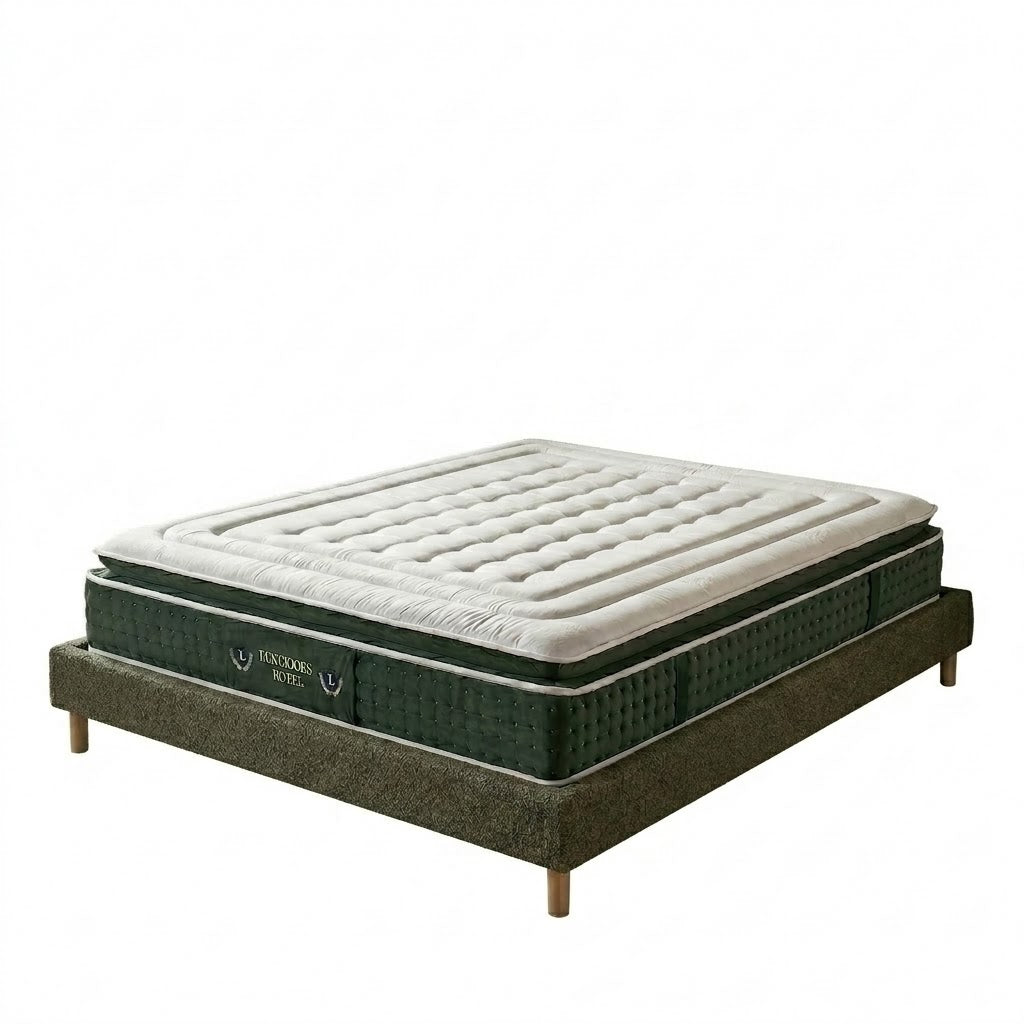 Ensemble literie complet avec lit et matelas d&