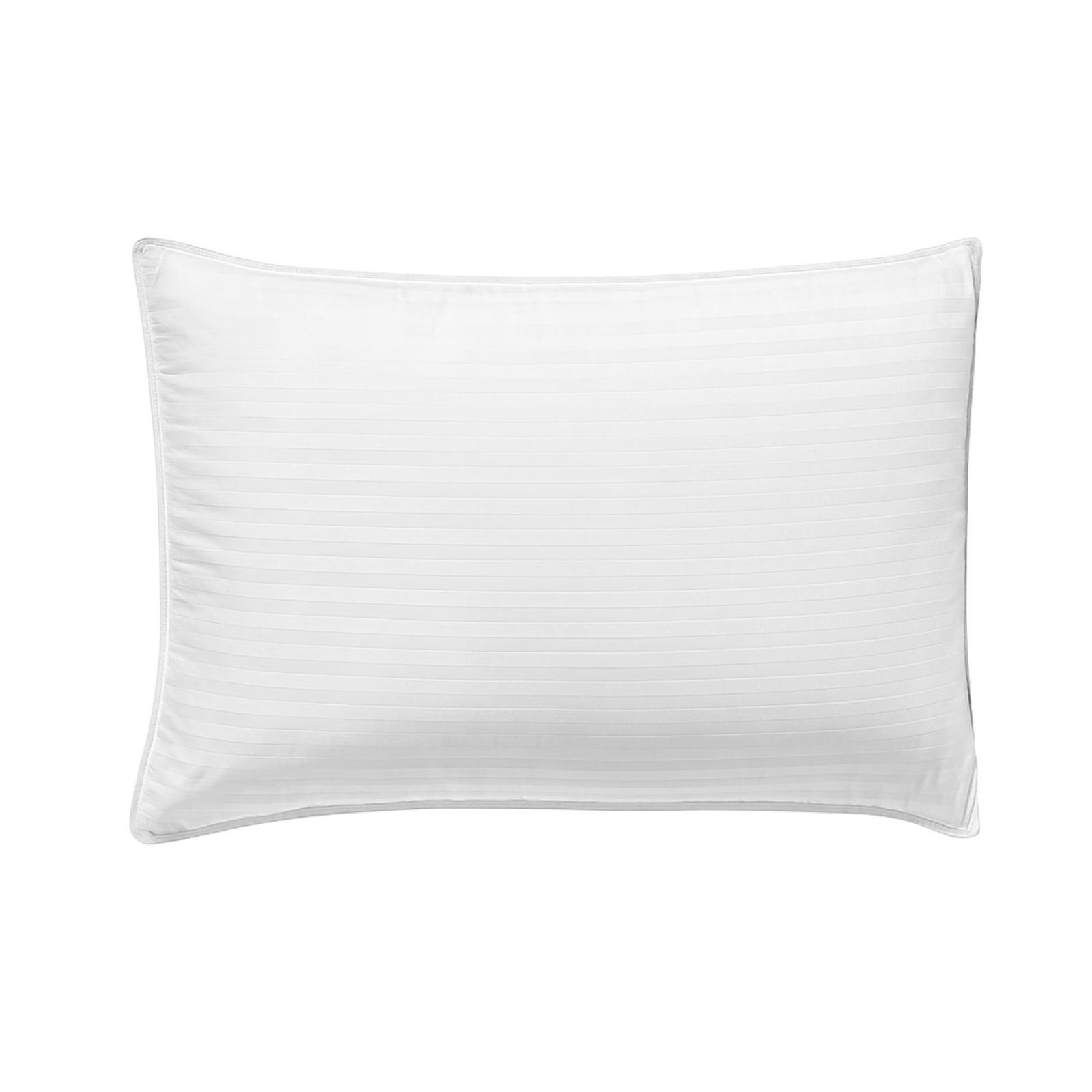 Duck feather and down pillow, striated jacquard, balanced comfort - Duvet Collection