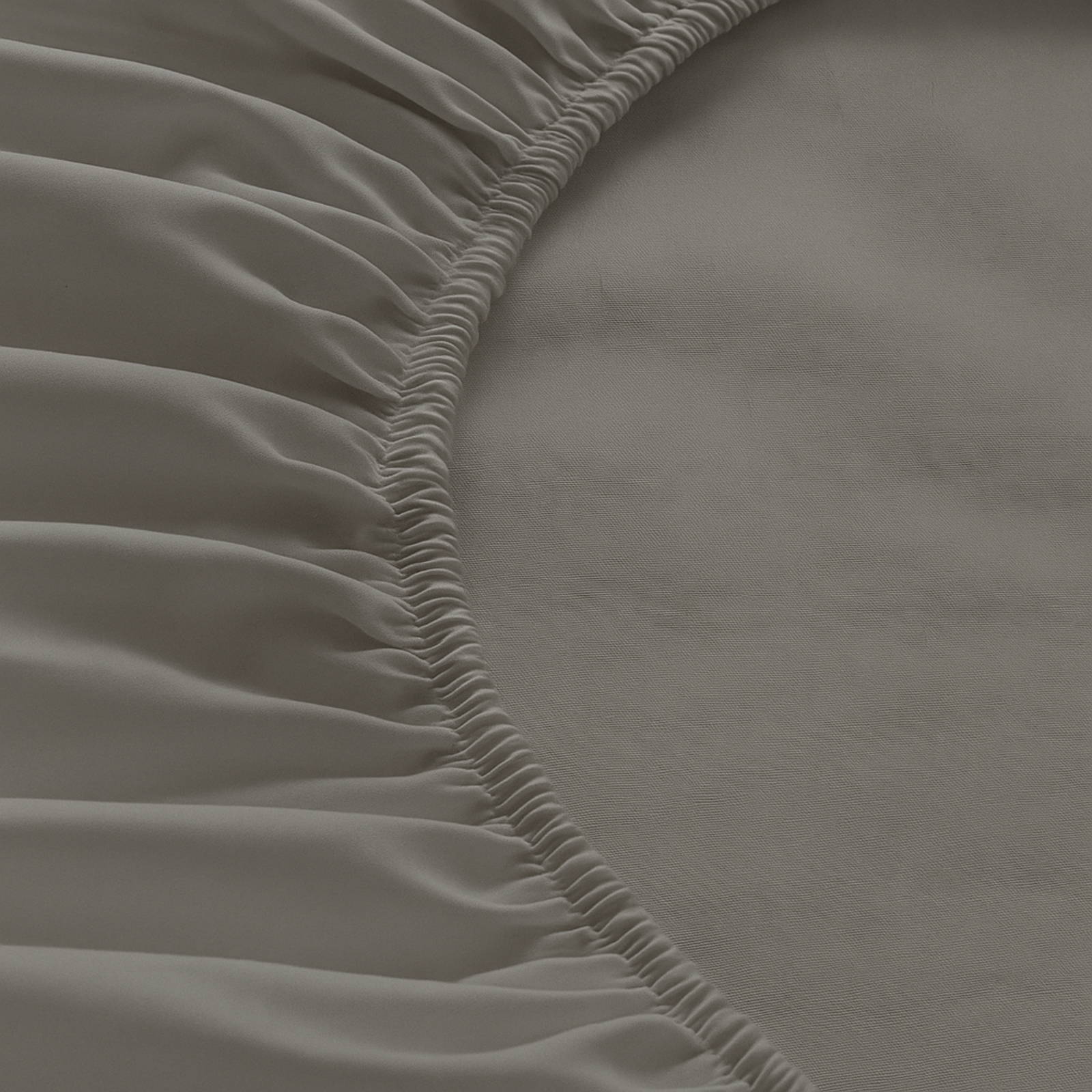 Drap housse unie, doux et respirant : Gris perle