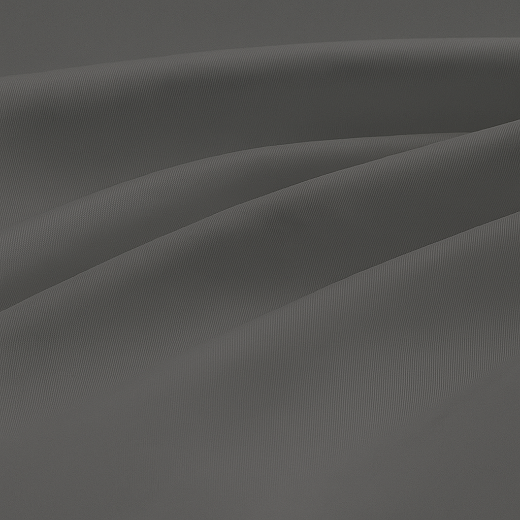 Fitted sheet, elasticated, breathable, dark grey - Solid Collection