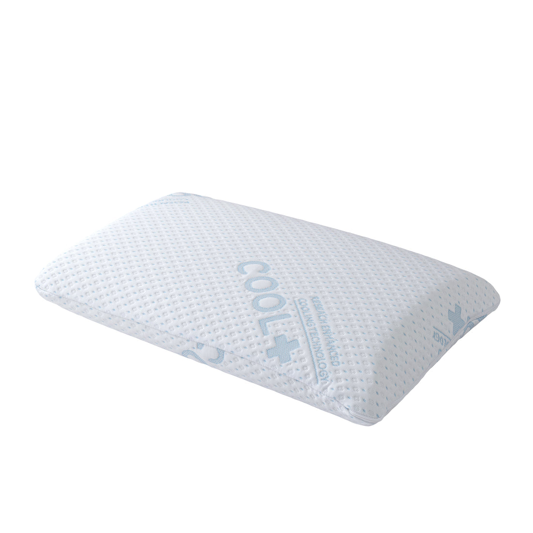 Fantasia Blue Kissen: Mikroperforierter Memory-Schaum - Abnehmbarer Bezug