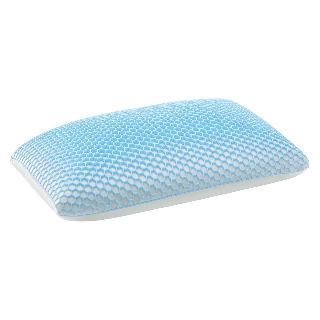 Fantasia Blue Kissen: Mikroperforierter Memory-Schaum - Abnehmbarer Bezug