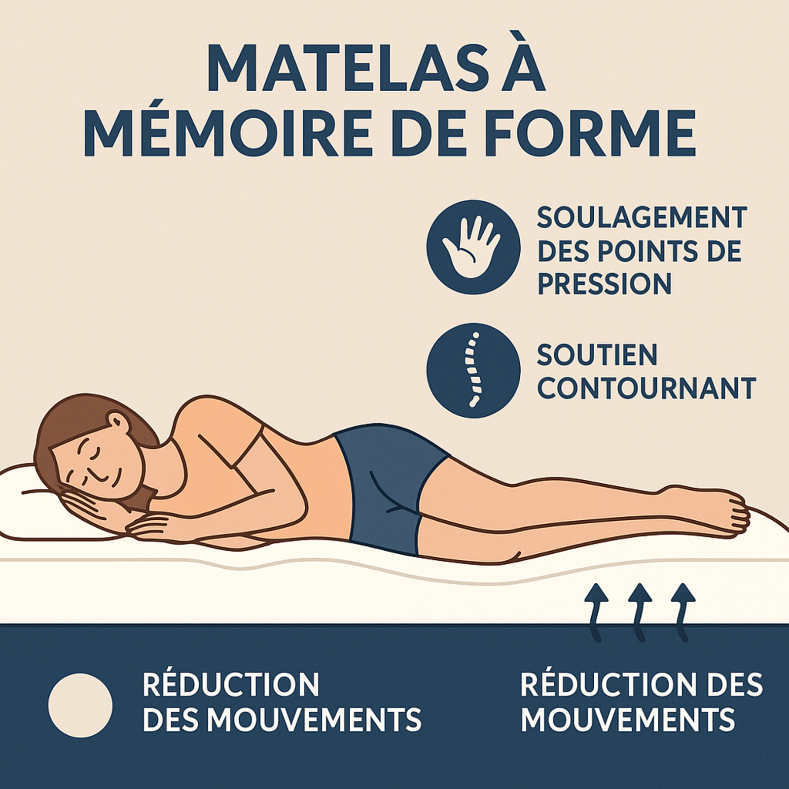 Pack lit électrique orthopédique, velours côtelé gris, matelas inclus - Collection Technoflex