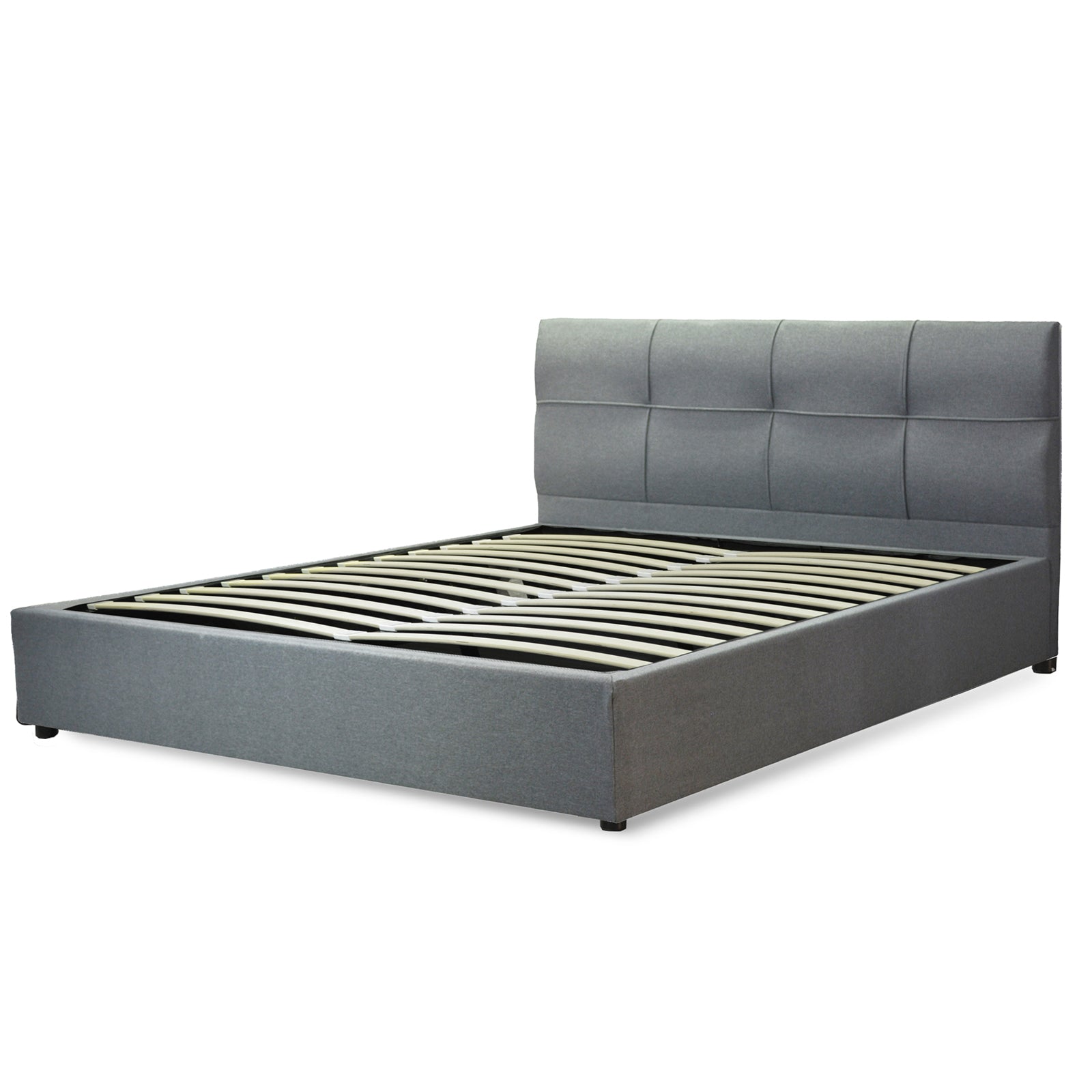 Innovatives VariLuxe-Bett mit Stauraum - Austauschbares Kopfteil: Kunstleder und großer Stauraum