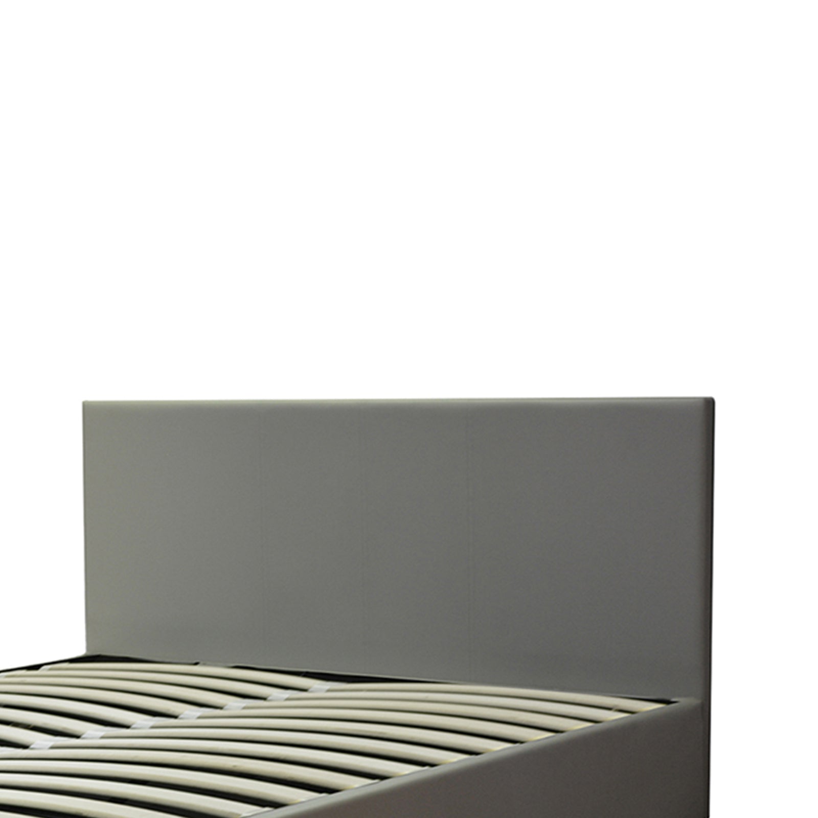 Lit coffre VariLuxe innovant - Tête de lit interchangeable : Simili cuir et grand coffre