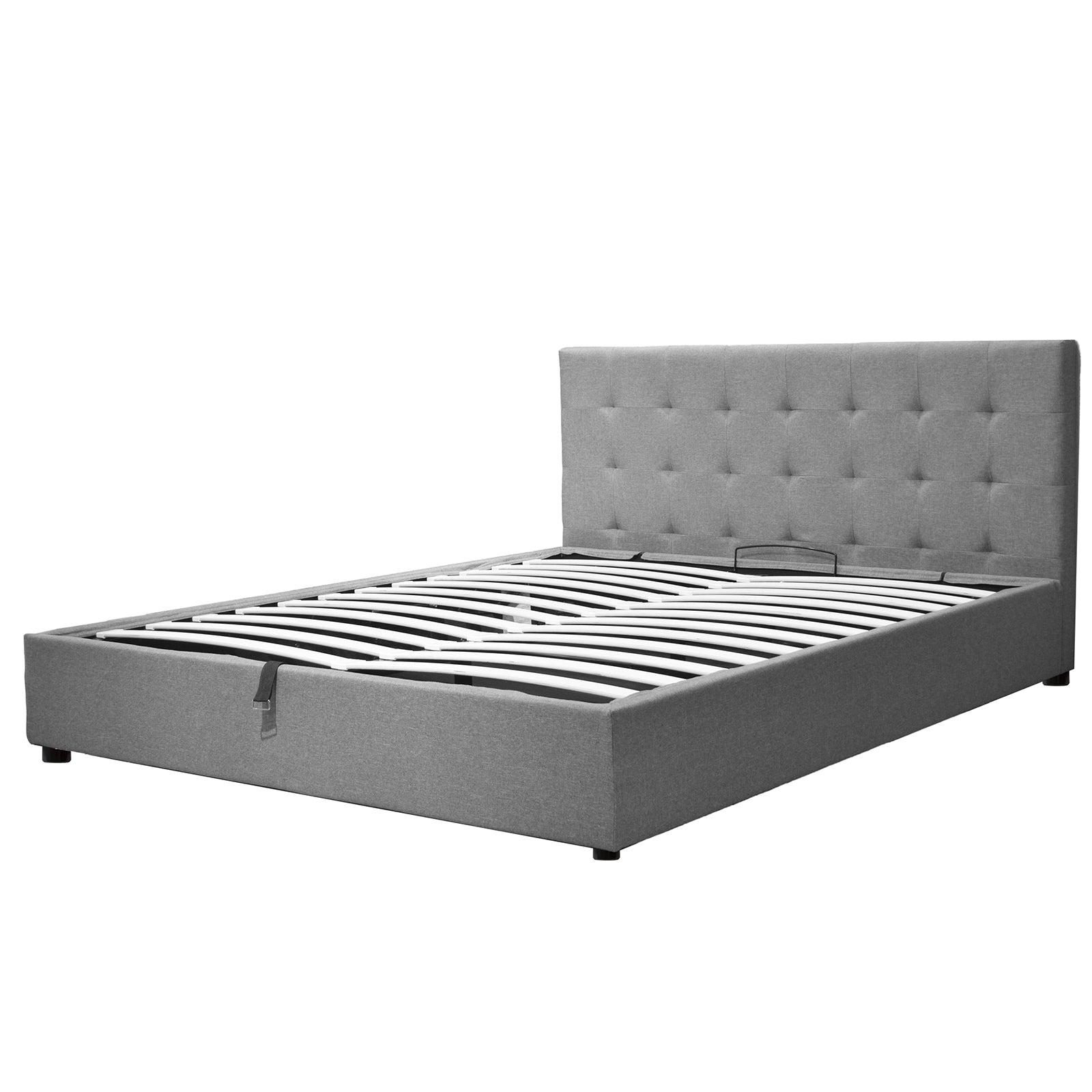 Innovatives VariLuxe-Bett mit Stauraum - Austauschbares Kopfteil: Kunstleder und großer Stauraum