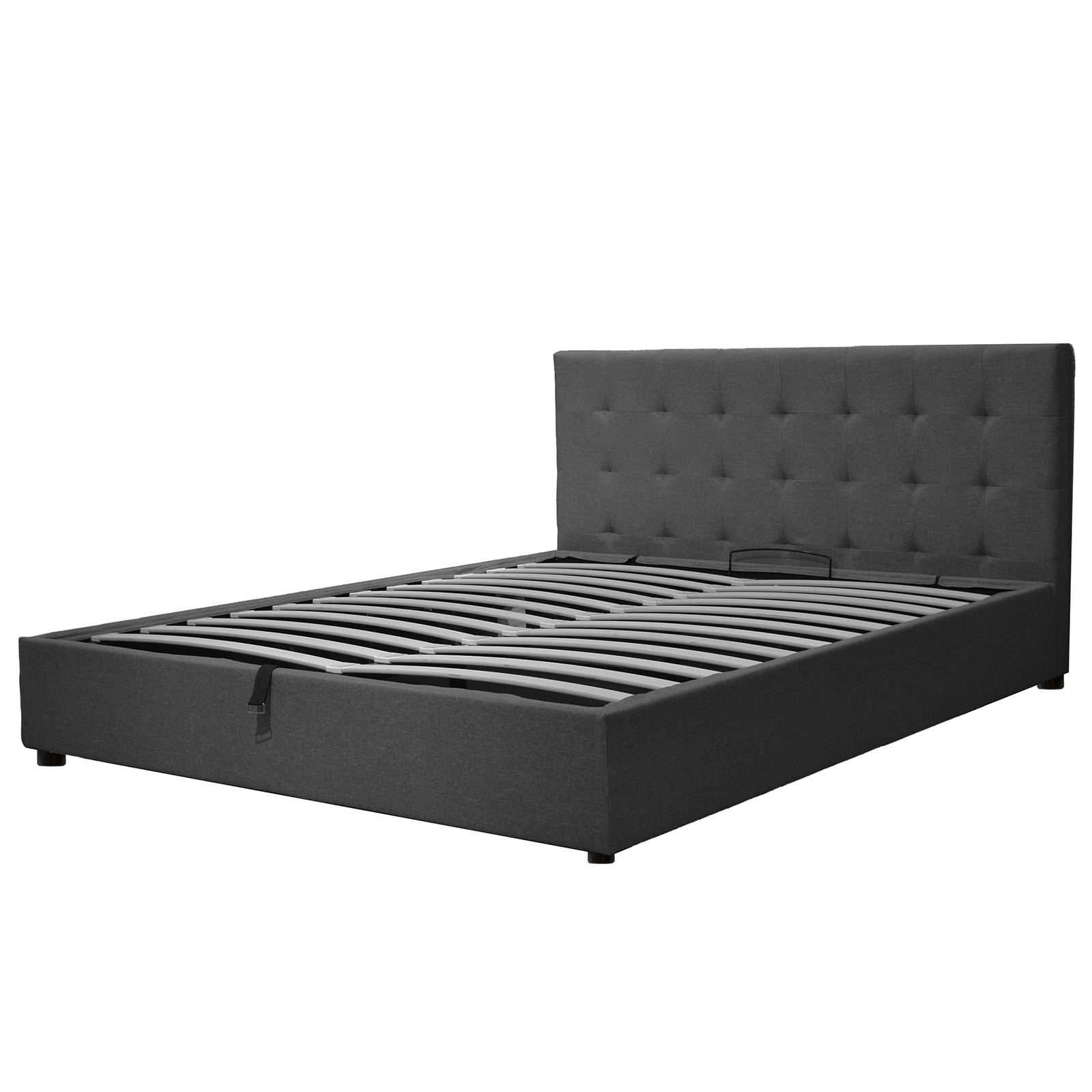 Innovatives VariLuxe-Bett mit Stauraum - Austauschbares Kopfteil: Kunstleder und großer Stauraum