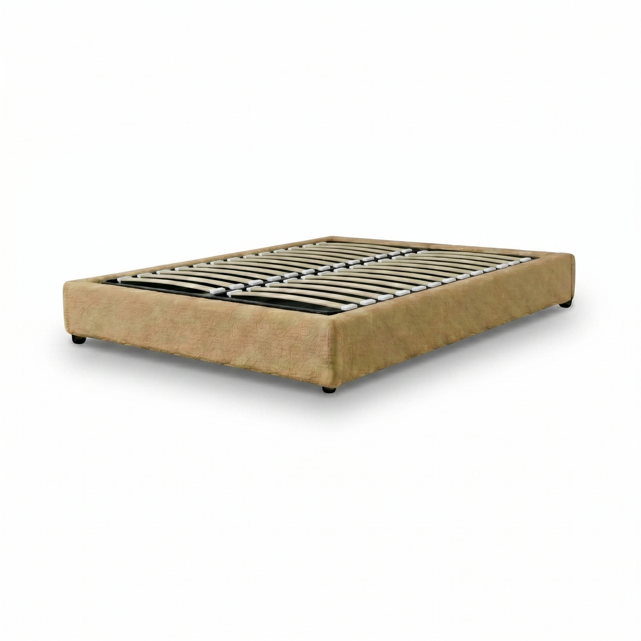 Loop pile storage bed, flexible slats, large storage space - Vegas Collection