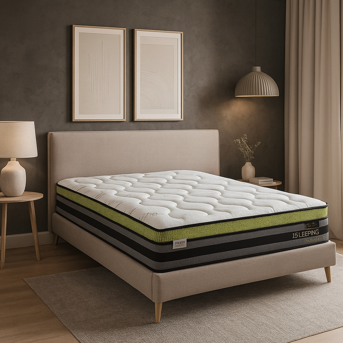 Bi-Komfort-Matratze: Memory Foam und Federn