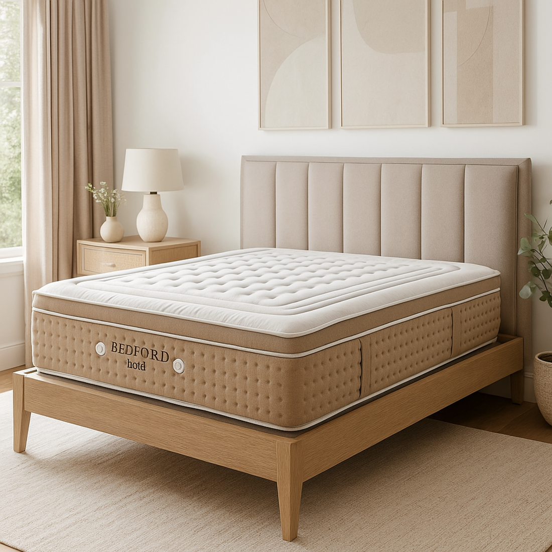 Ibiza Matratze: High-End-Matratze mit integriertem Matratzentopper