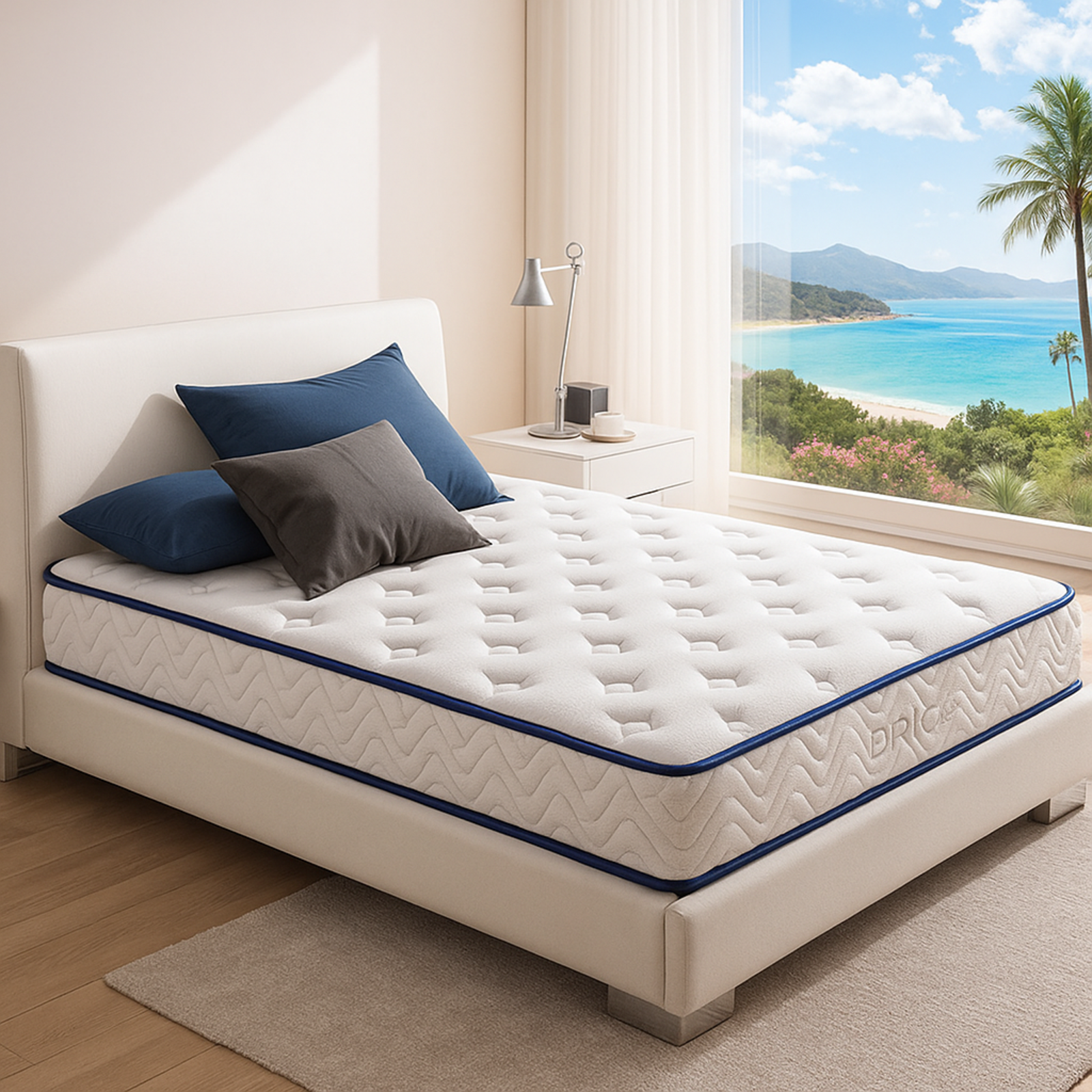 Blue Nano Gel Matratze: Memory Foam mit Frischgel