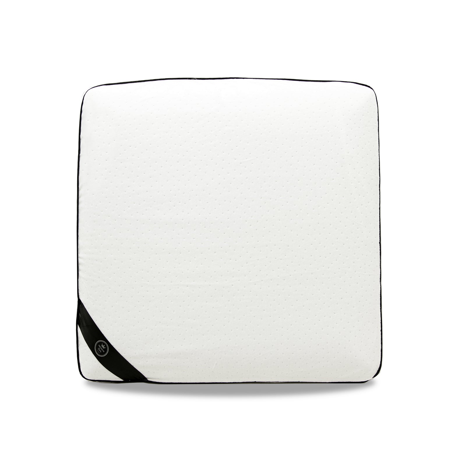Memory foam pillow, micro-perforated, removable cover - Fantasia Black Collection