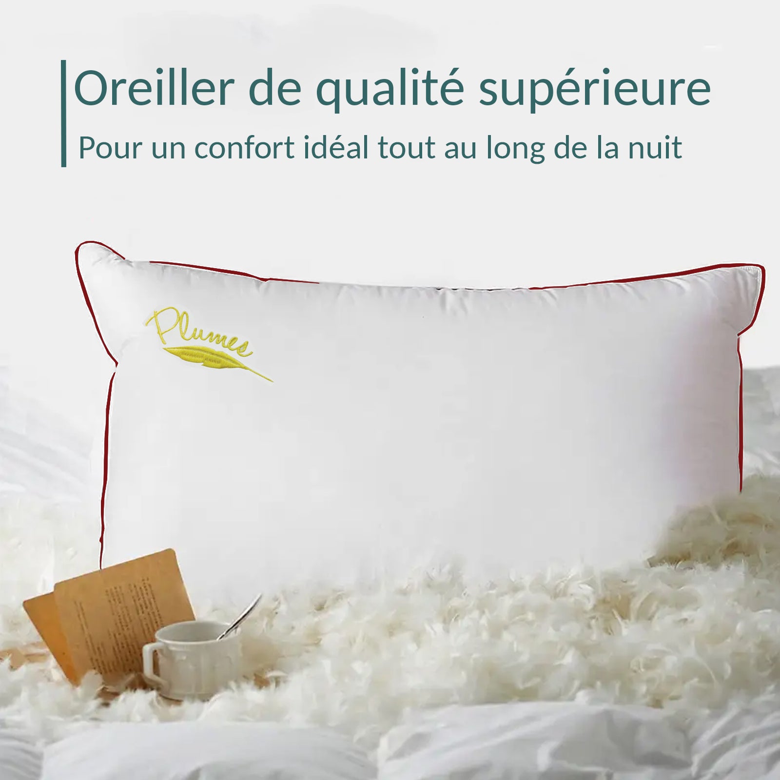 Pack Plume : Surmatelas + Couette + Oreiller