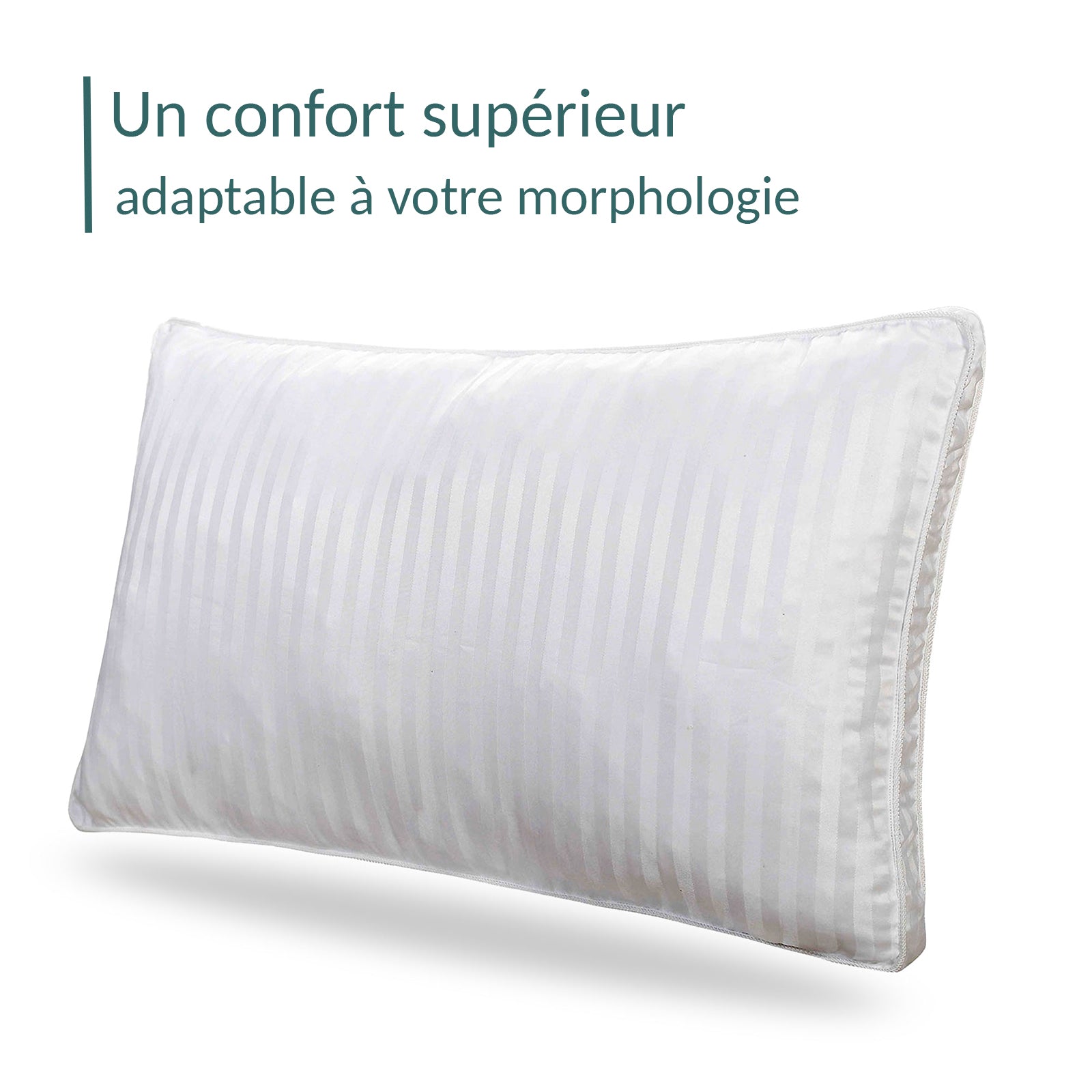 Hypoallergenic microfiber pillow, 15 cm - Palace Collection