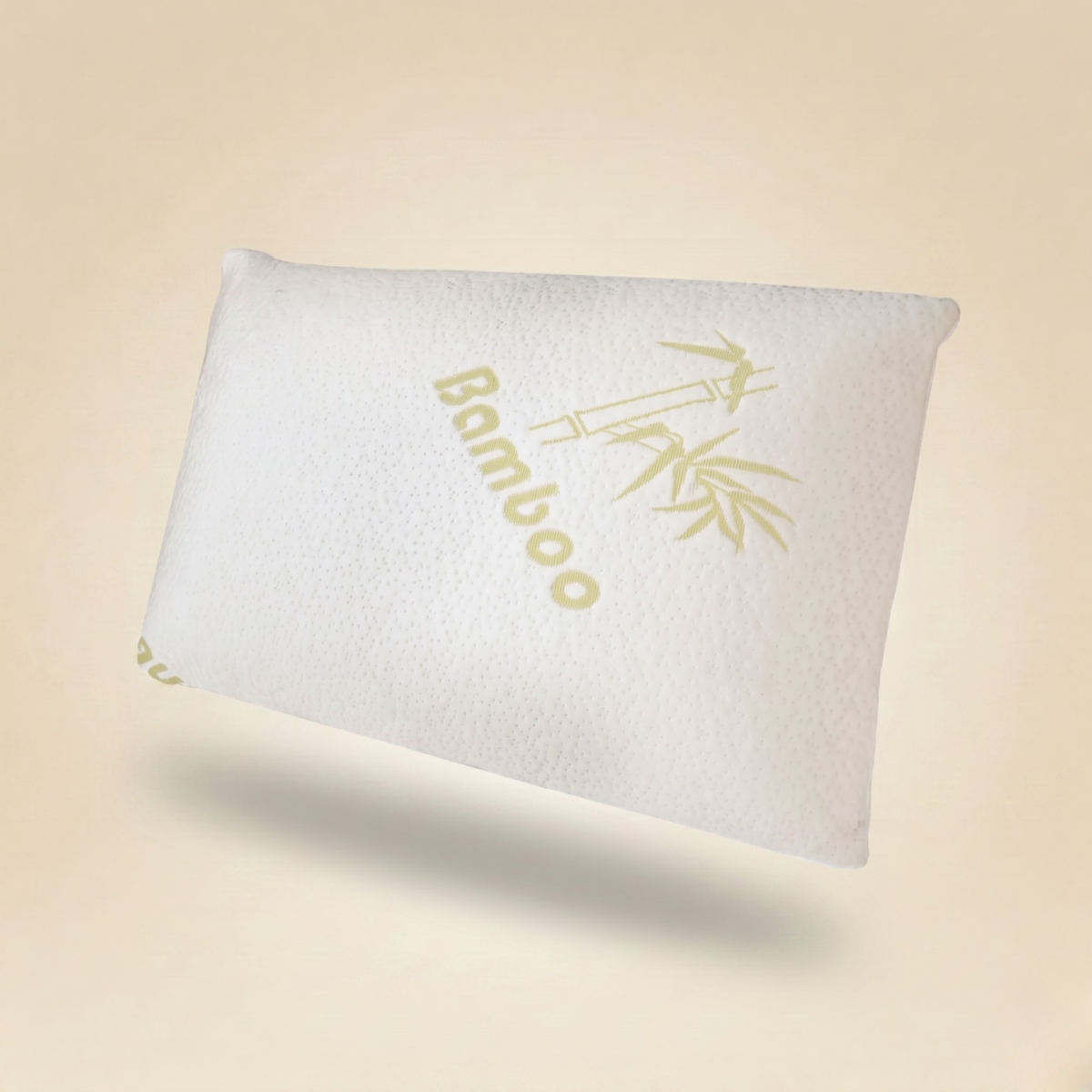 Bambuskissen - Memory Foam, abnehmbarer Bezug