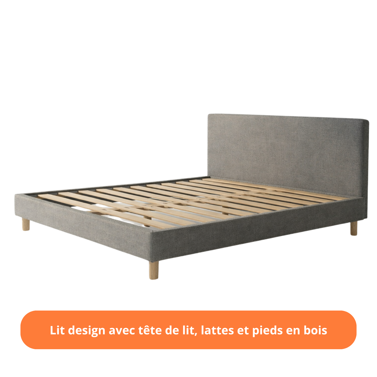 Back-to-School Pack: Bed base + Mattress + Duvet + Pillow