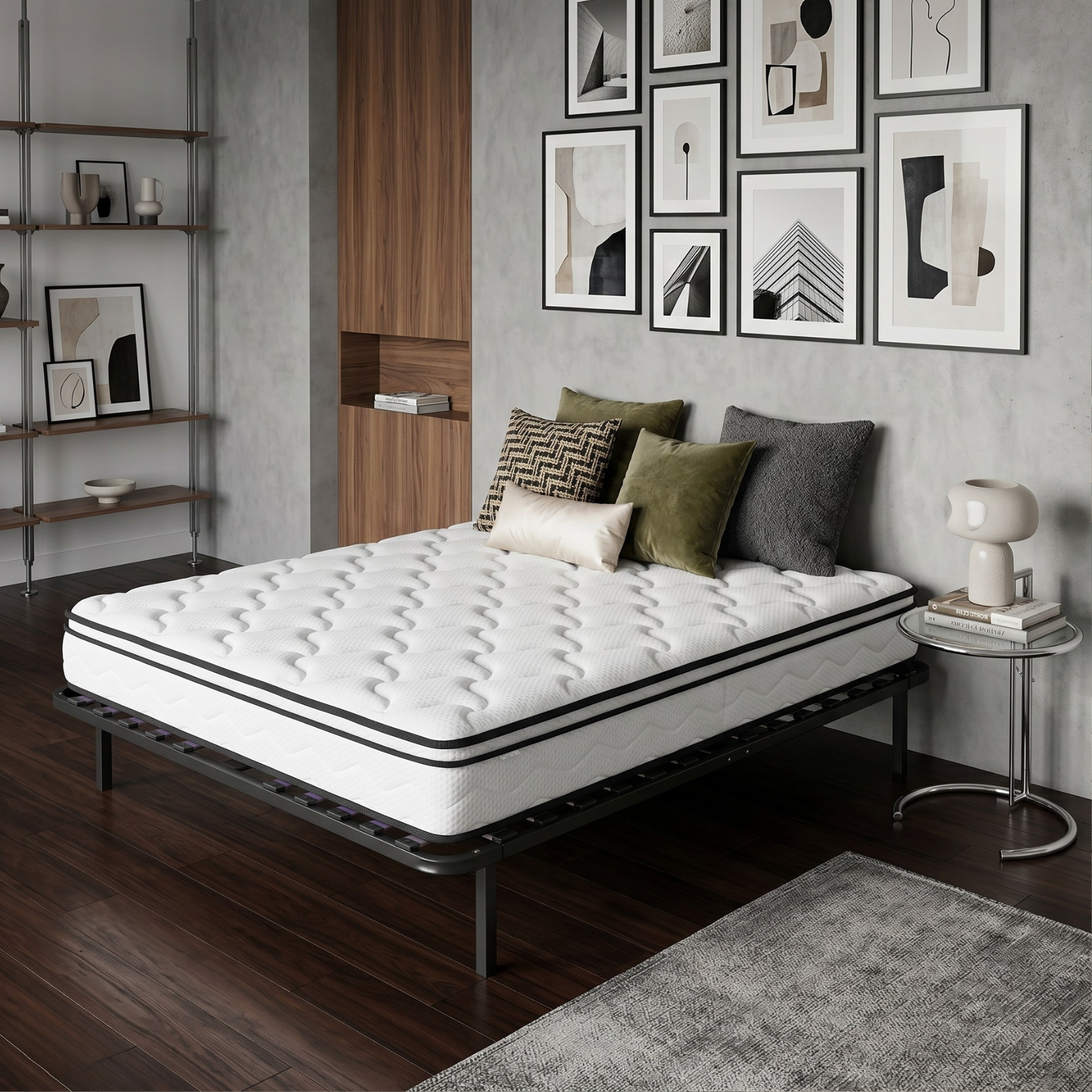 Back-to-School Pack: Bed base + Mattress + Duvet + Pillow