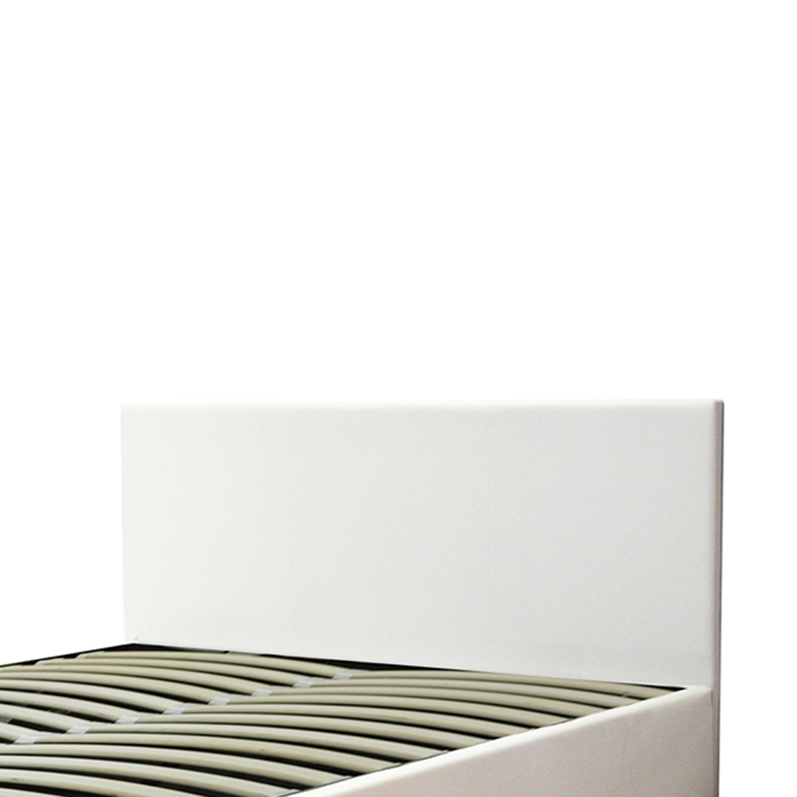 Lit coffre VariLuxe innovant - Tête de lit interchangeable : Simili cuir et grand coffre