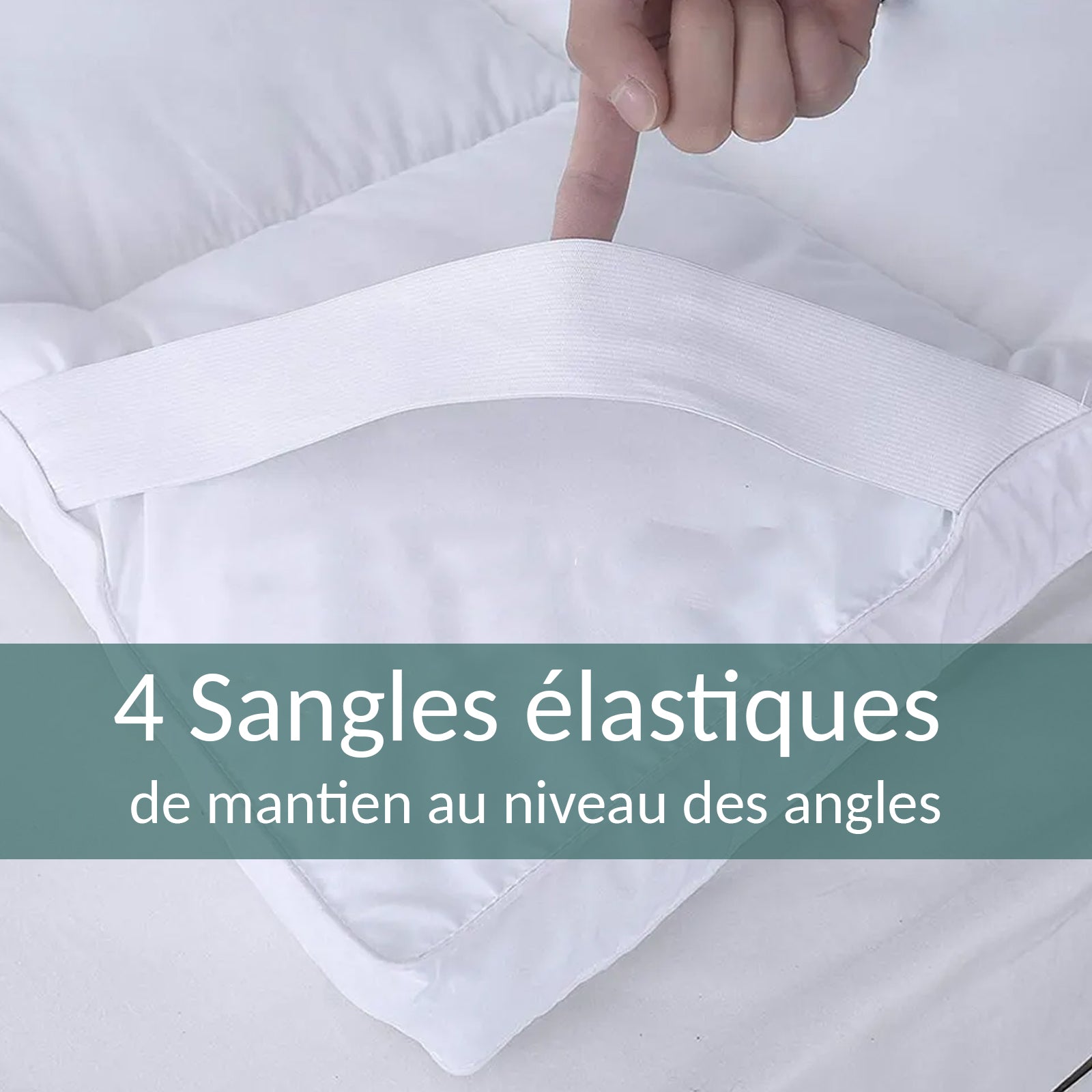 Pack Plume : Surmatelas + Couette + Oreiller