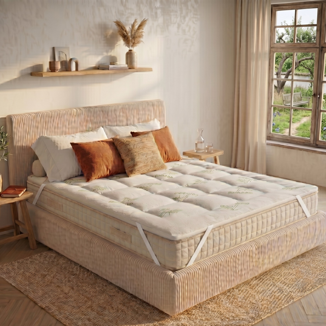 Bamboo microfiber mattress topper - Bamboo Collection