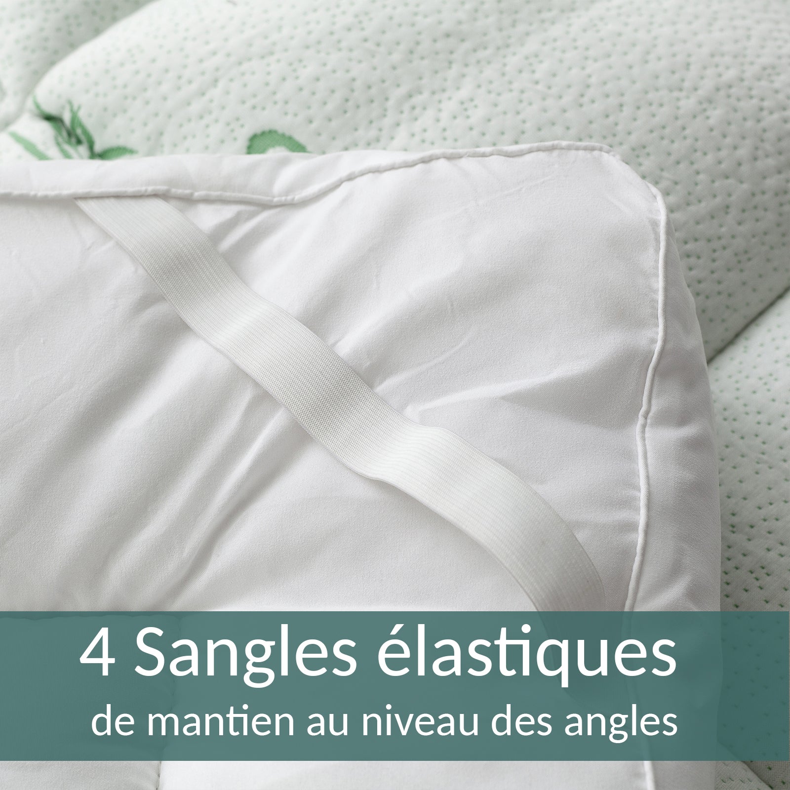 Surmatelas bambou microfibre - Collection Bamboo