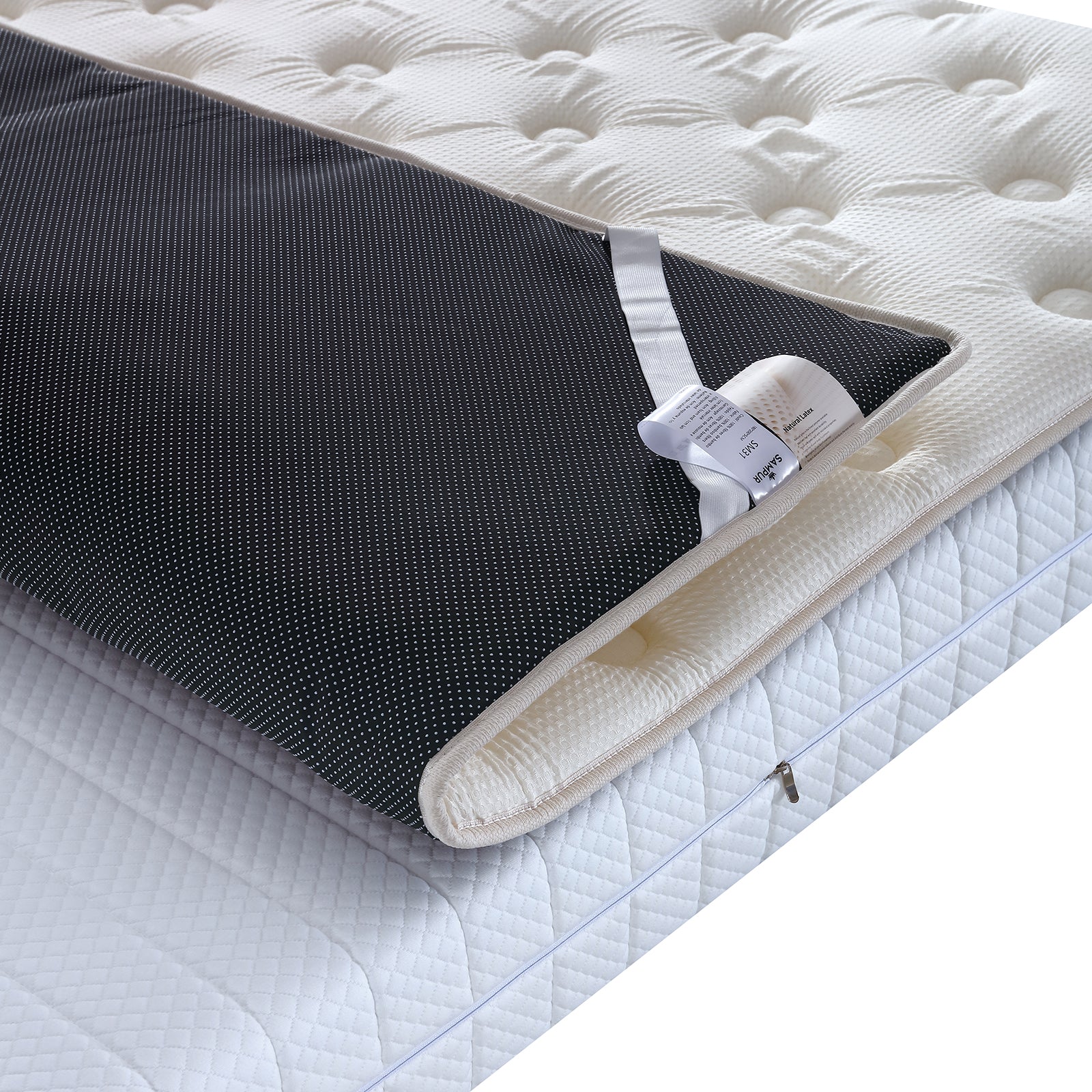 Bamboo Relax Mattress Topper: Bamboo and Latex