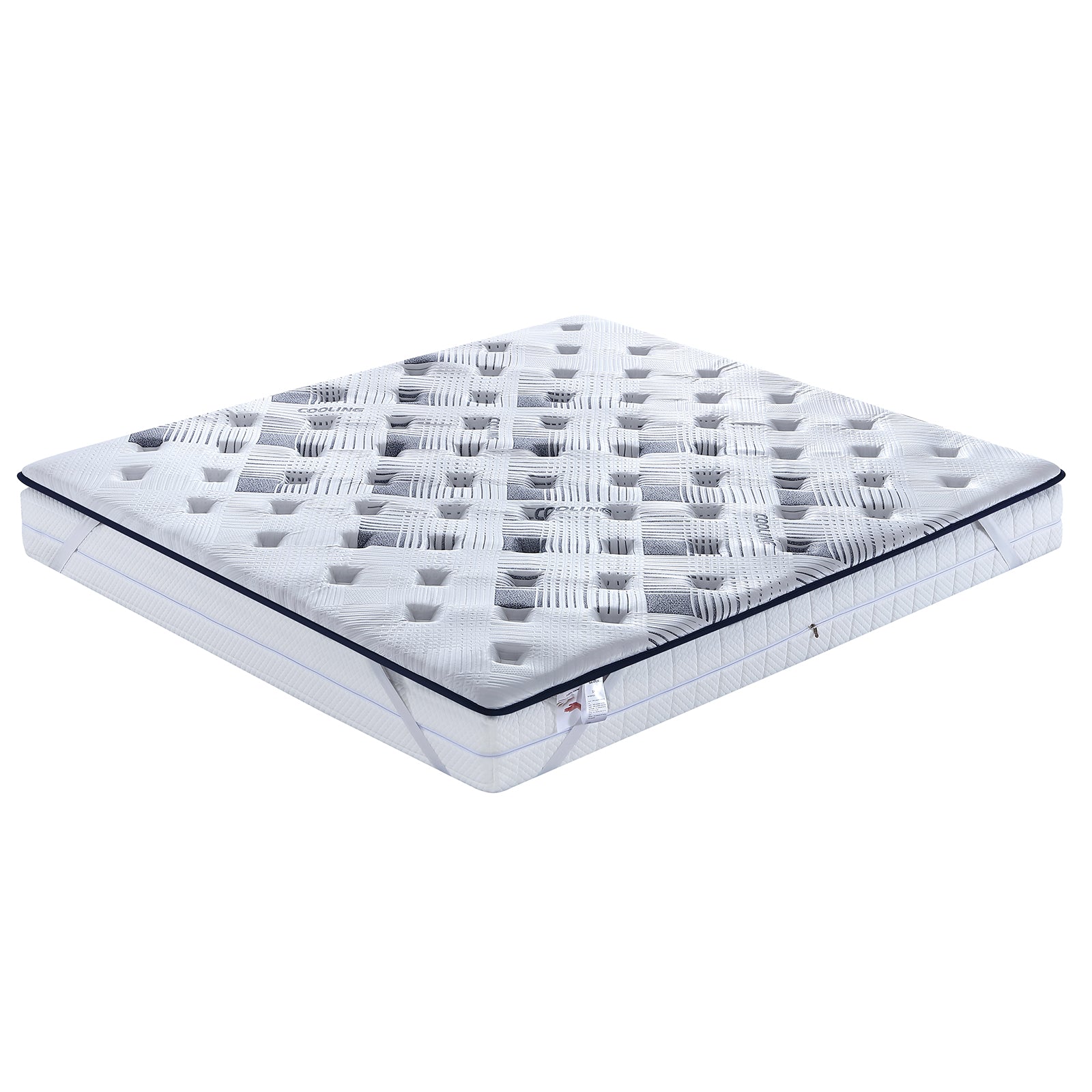 Memory foam mattress topper, cooling fabric – Everest Collection