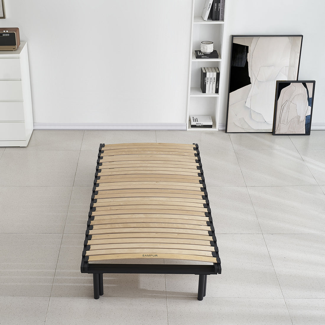 Sommier extensible, lattes bois flexibles, réglable en largeur - Collection Extensible