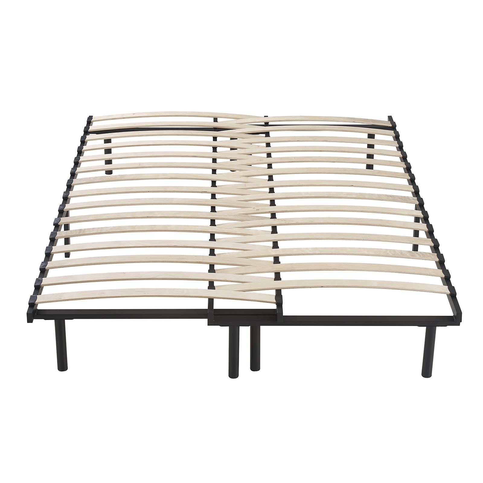 Extendable bed base, flexible wooden slats, adjustable width - Extendable Collection