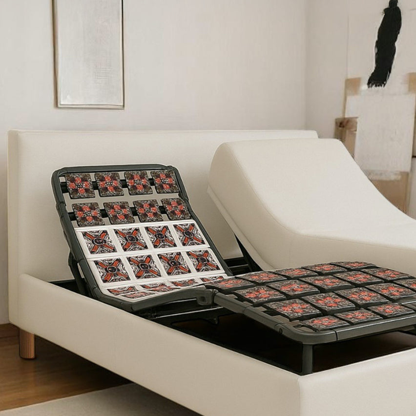 Tête de lit tissu, simili cuir, bouclette, velours côtelé - Accessoire compatible literie électrique