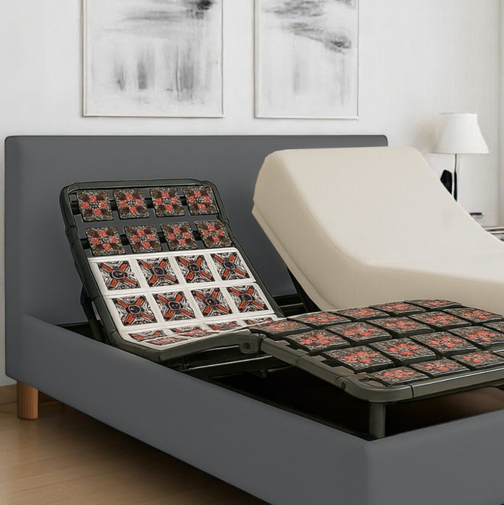 Tête de lit tissu, simili cuir, bouclette, velours côtelé - Accessoire compatible literie électrique