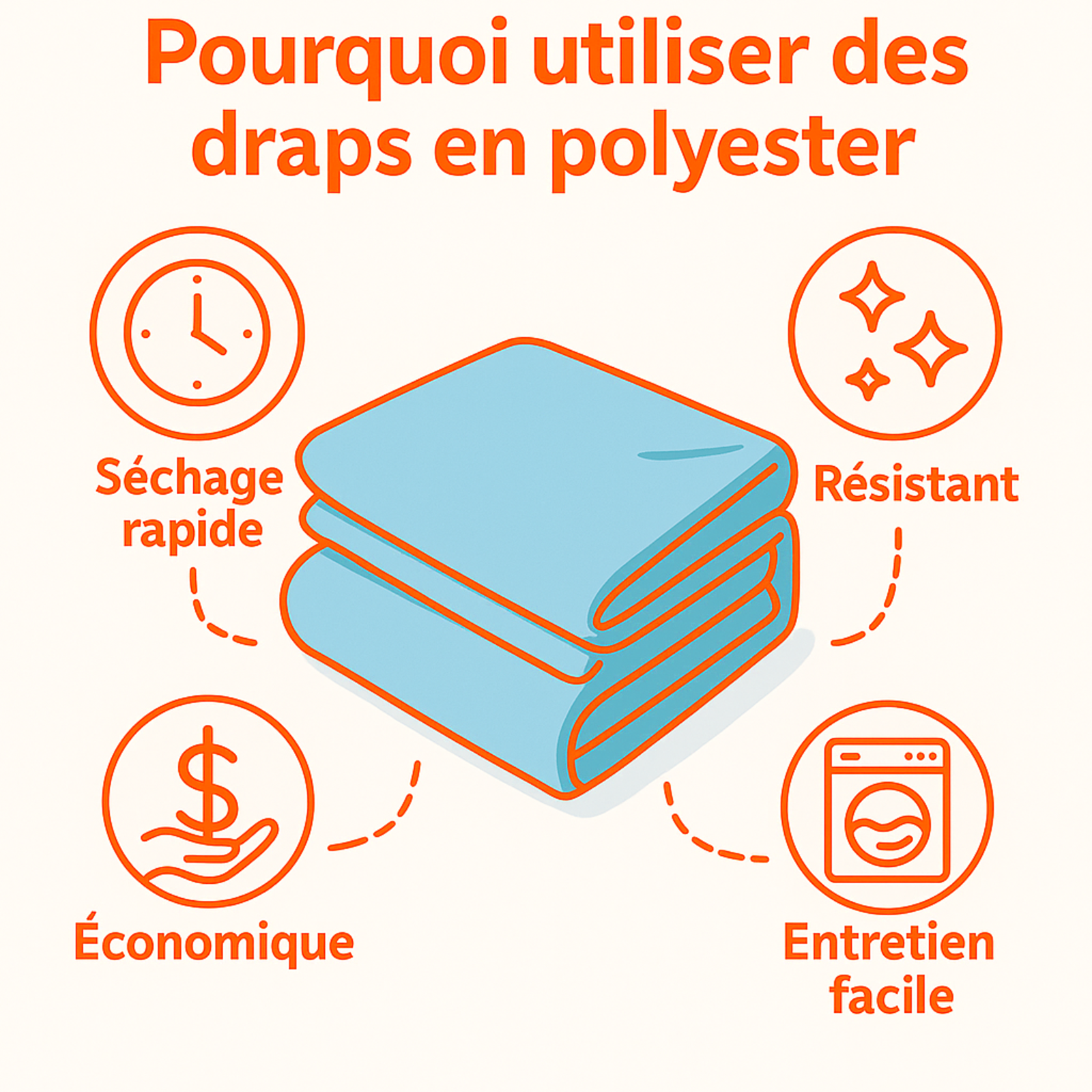 Housse de couette unie, douce et respirante : Gris perle