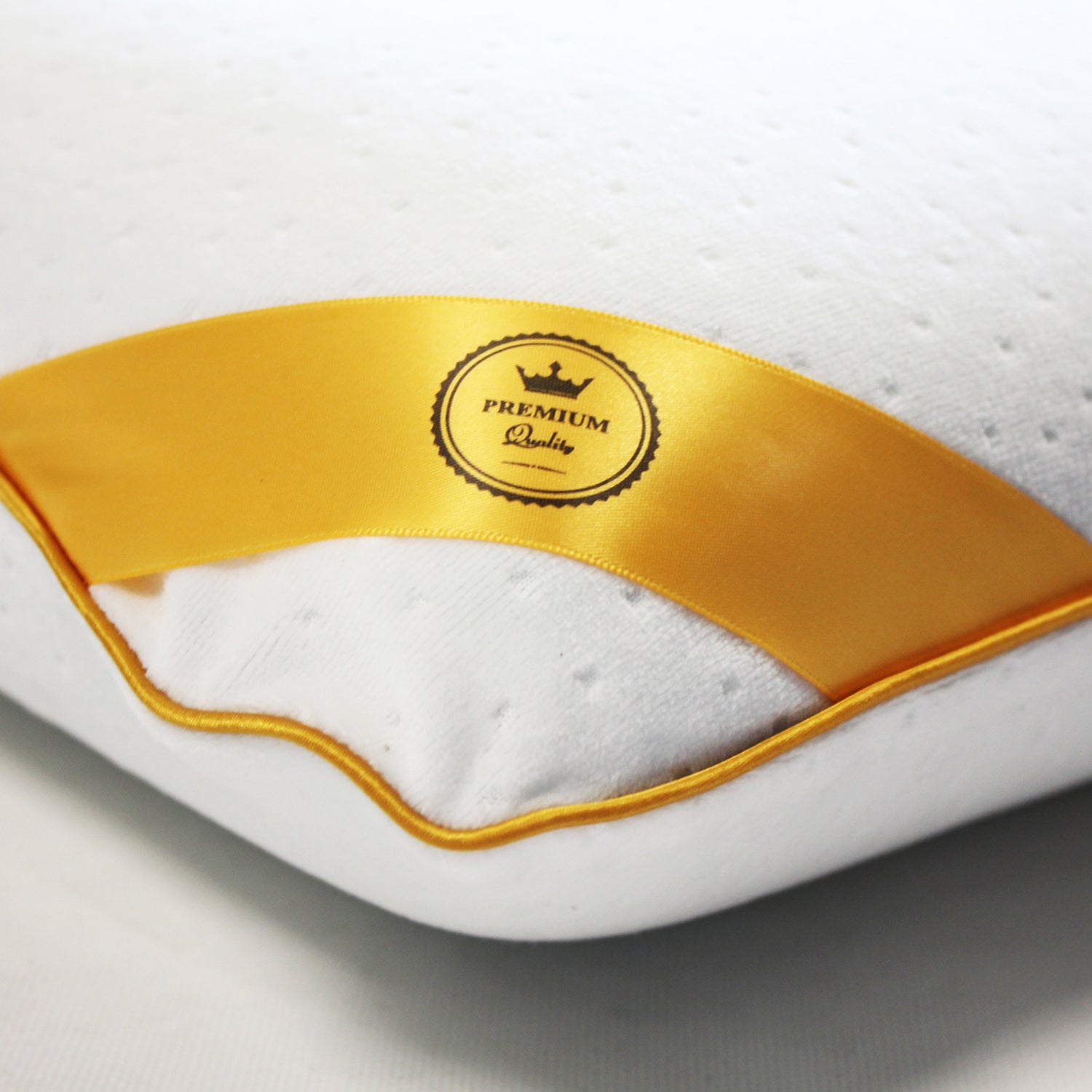 Goldpolster: Mikroperforierter Memory-Schaumstoff - Abnehmbarer Bezug