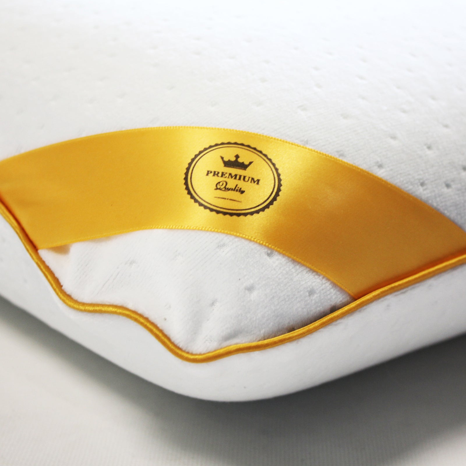 Goldpolster: Mikroperforierter Memory-Schaumstoff - Abnehmbarer Bezug