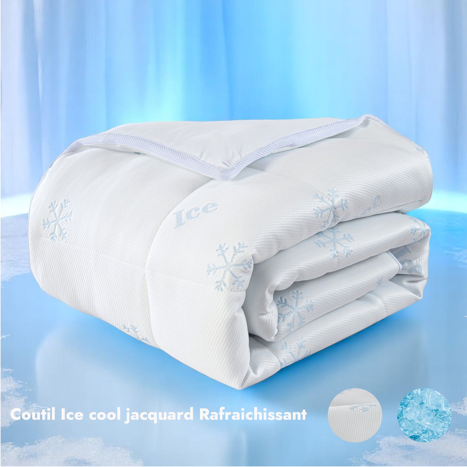 Couette été rafraîchissante, tissu Ice Cool 300 g/m² - Collection Été