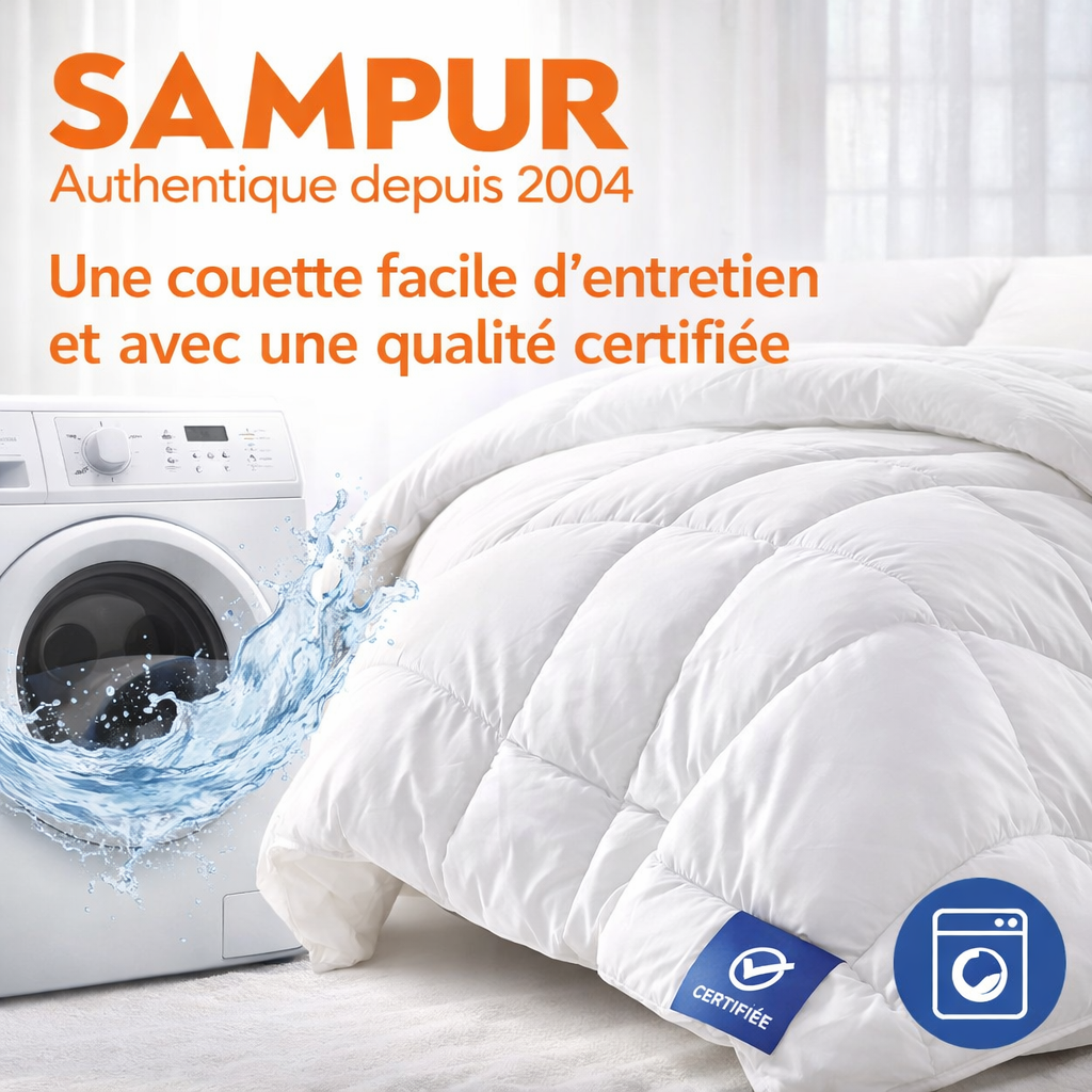 Couette très chaude grand froid 600 g/m² - Collection Hiver