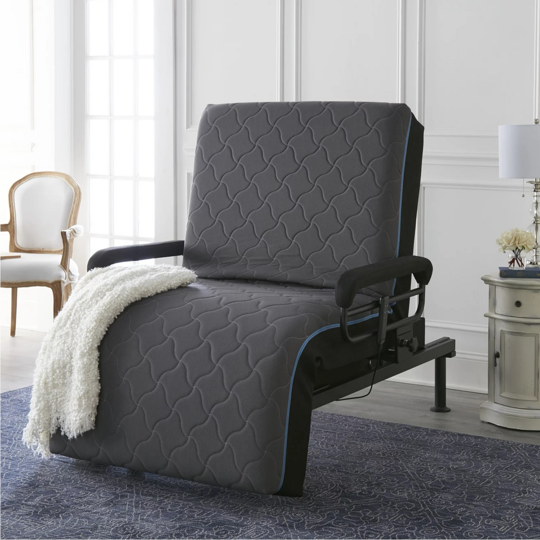 Lit releveur électrique, autonomie renforcée - Collection Eazy